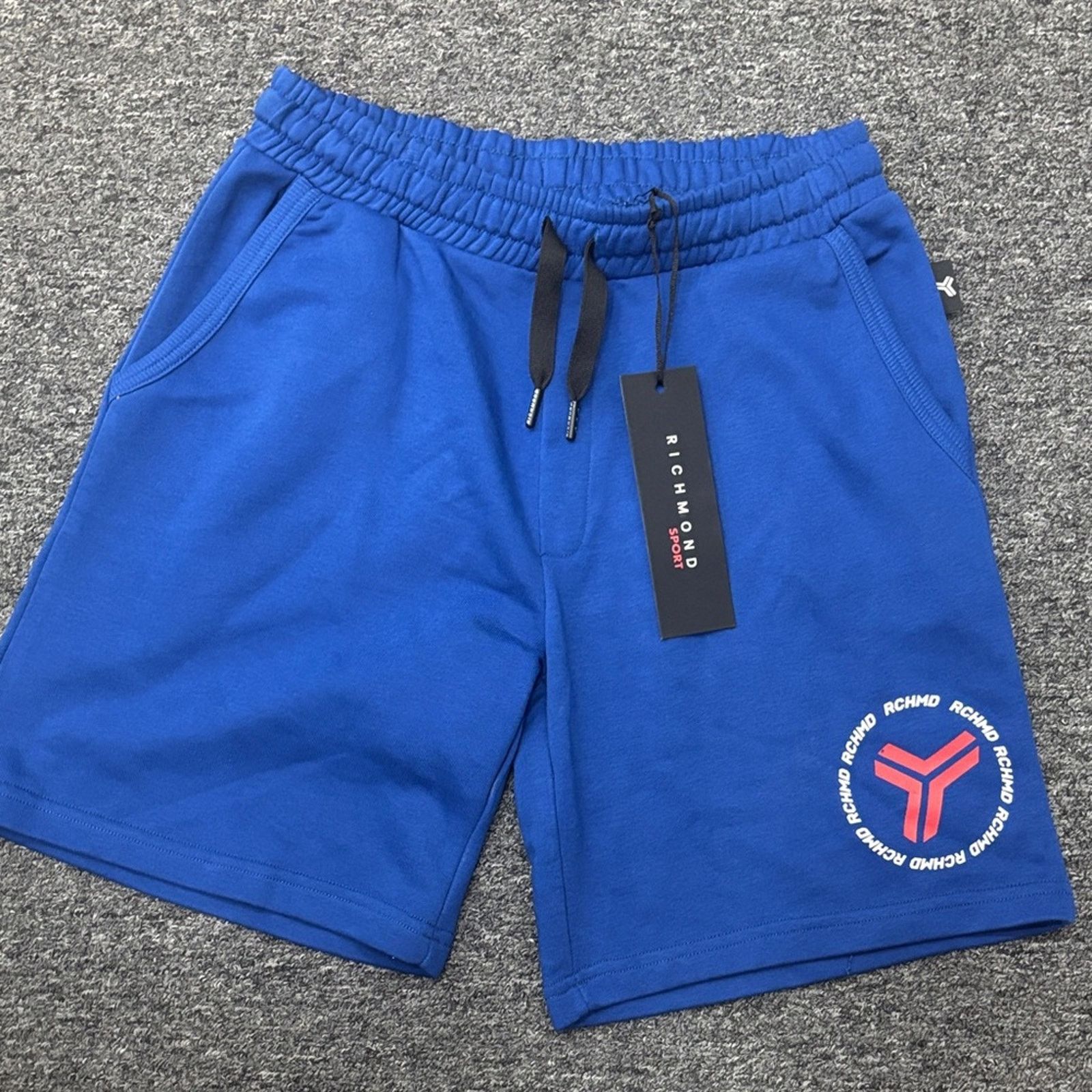 John Richmond NWT John Richmond Blue Athletic Shorts Size S Size US 32 / EU 48 - 1 Thumbnail