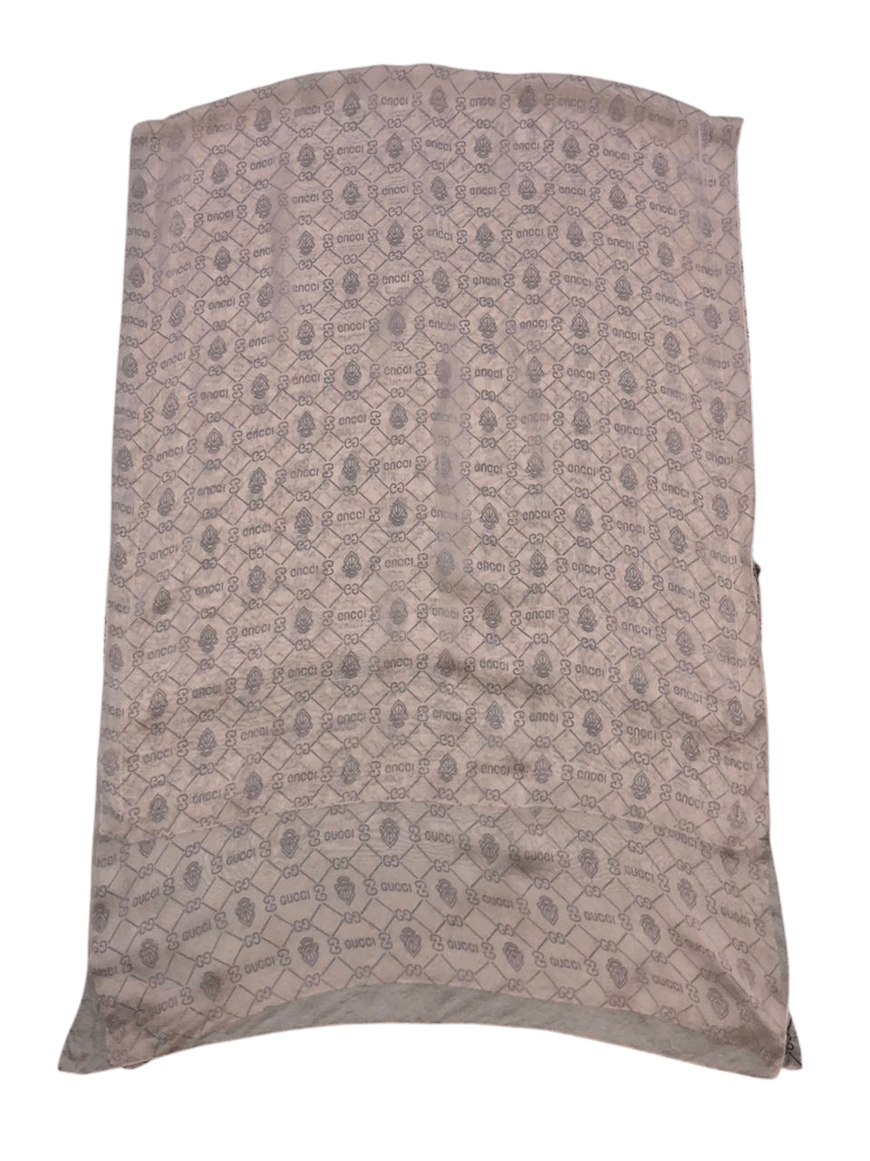 Gucci × Vintage Vintage Gucci Monogram Silk Shawls Scarf Size ONE SIZE - 4 Thumbnail