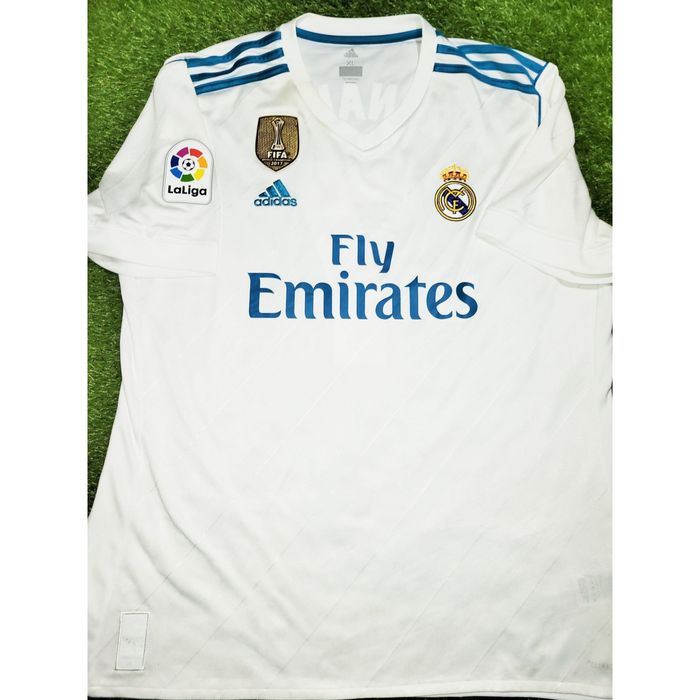 Adidas Cristiano Ronaldo Real Madrid 2017 2018 Soccer Jersey XL | Grailed