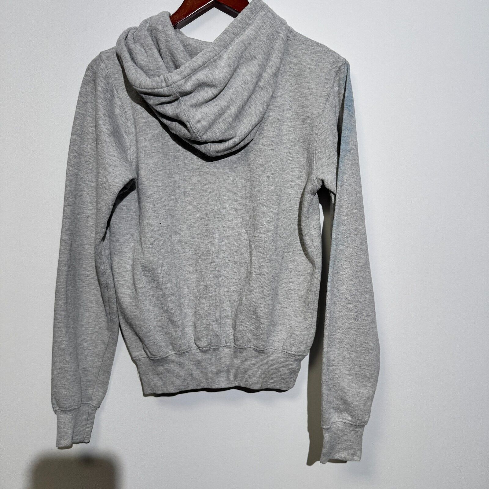 Hard Rock Cafe × Vintage Hard Rock Unisex Gray Cotton Hoodie Size XS Washed 90s USA Size US XS / EU 42 / 0 - 9 Thumbnail
