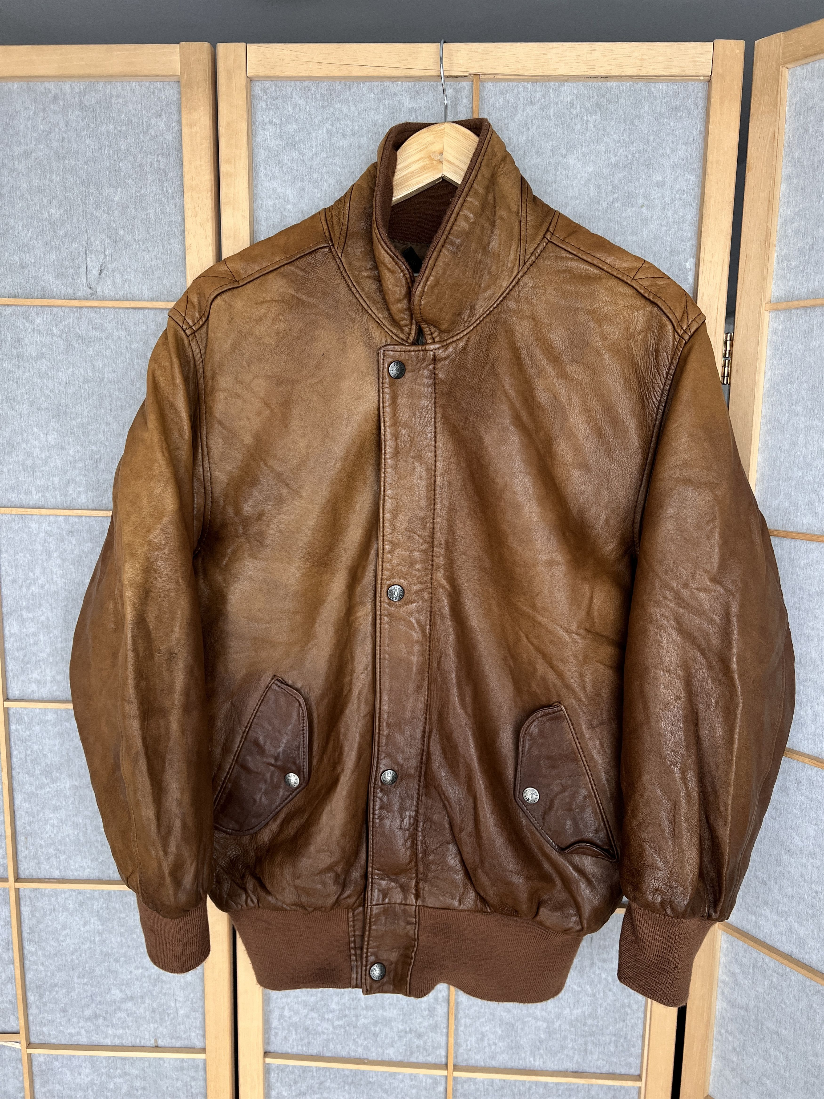 Hysteric Glamour Crazy vintage 90s lambskin leather bomber jacket opium japan Size US S / EU 44-46 / 1 - 10 Thumbnail