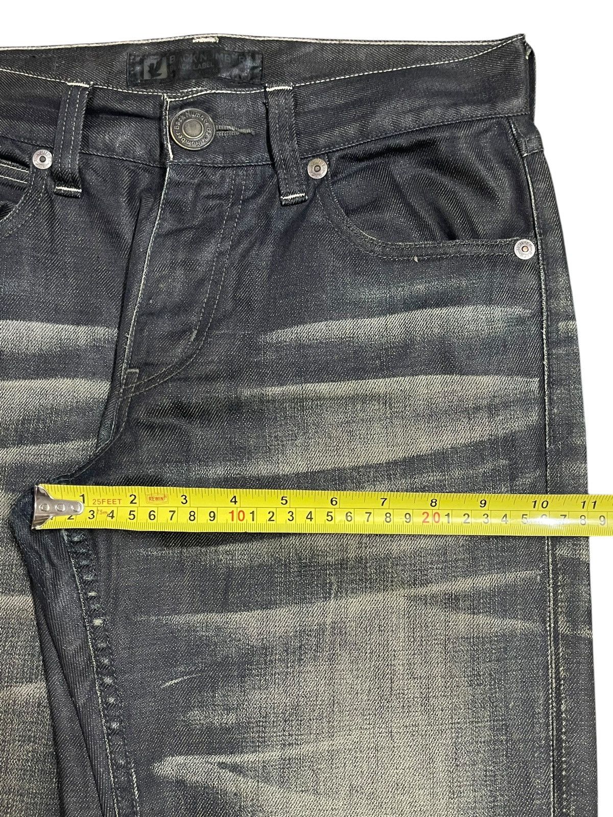 Japanese Brand Vintage Japanese Brand Mud Faded Wash Style Loose Jeans Size US 30 / EU 46 - 15 Thumbnail
