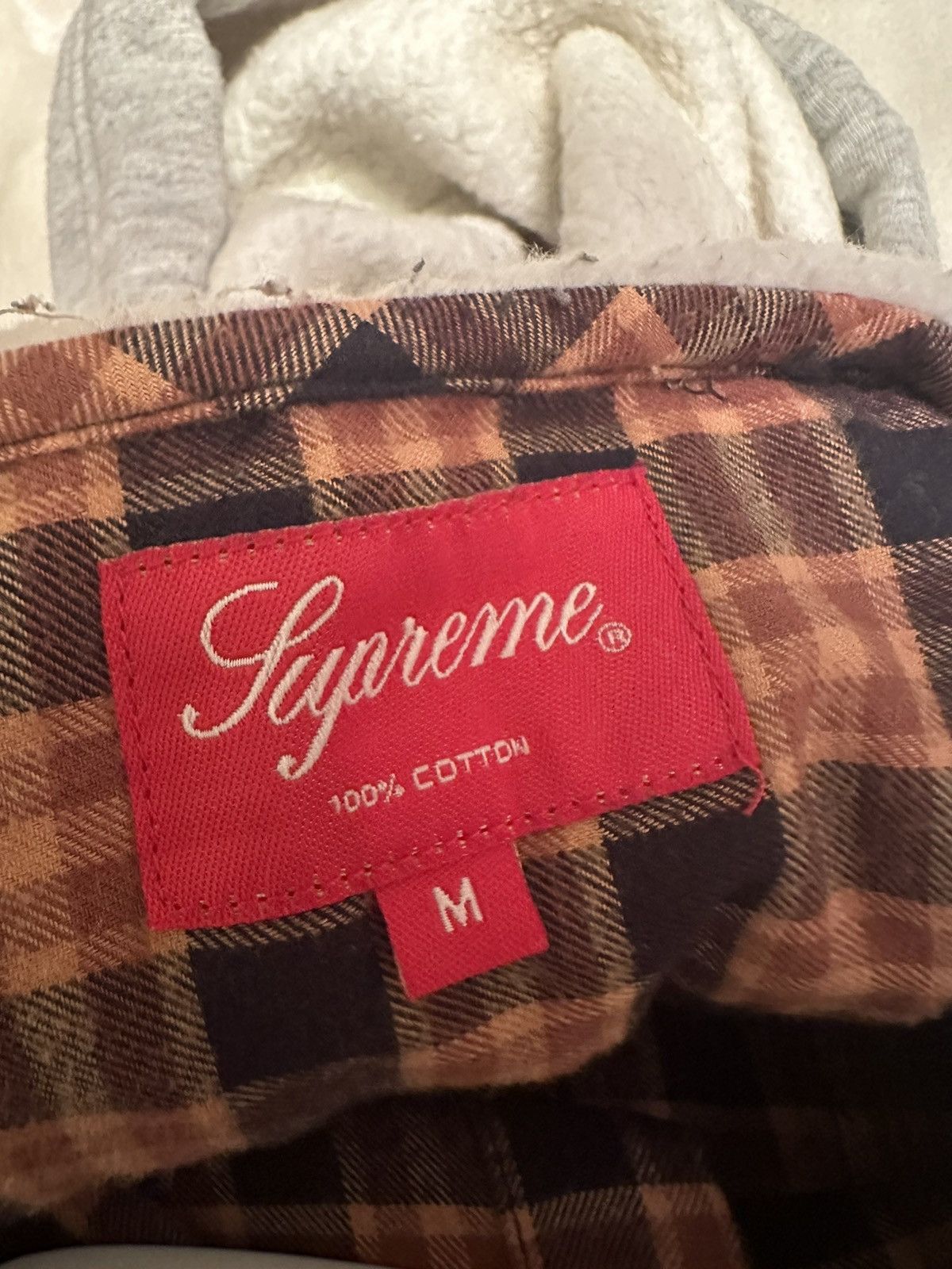 Supreme Supreme F/W14 Hooded Flannel Size US M / EU 48-50 / 2 - 3 Thumbnail
