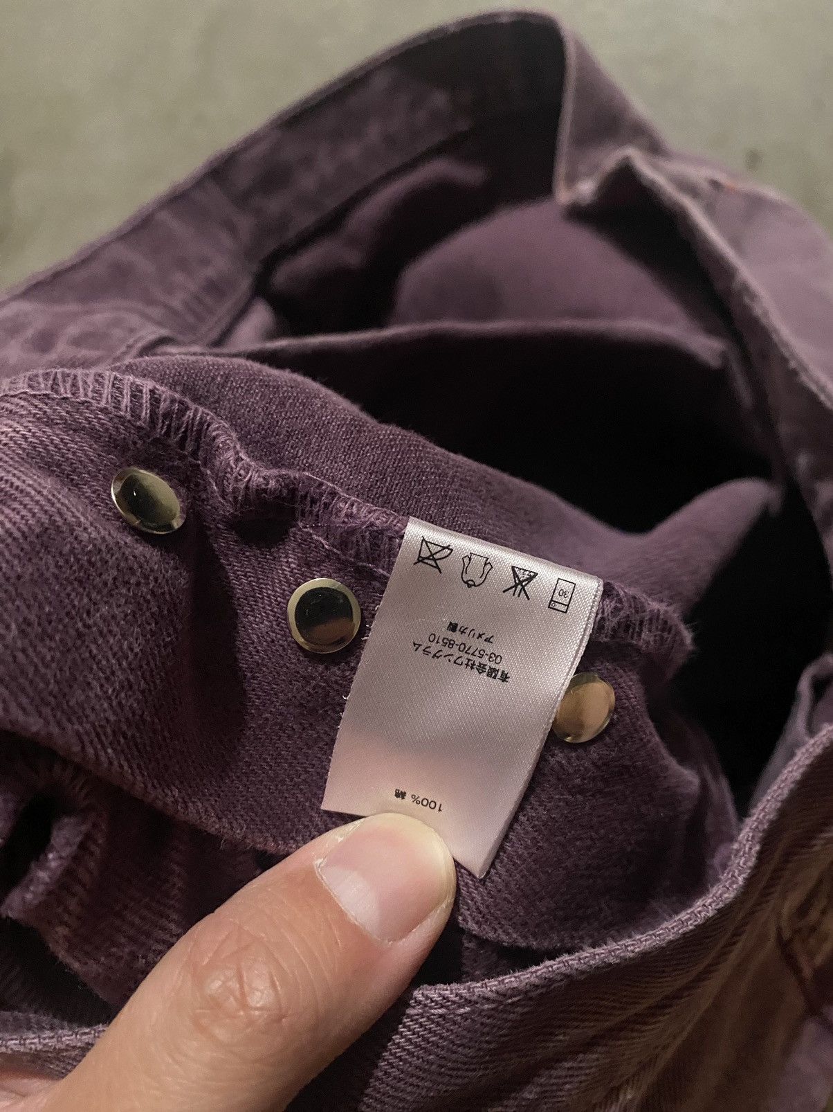 Supreme Supreme Purple Washed Regular Jeans Size US 34 / EU 50 - 5 Thumbnail