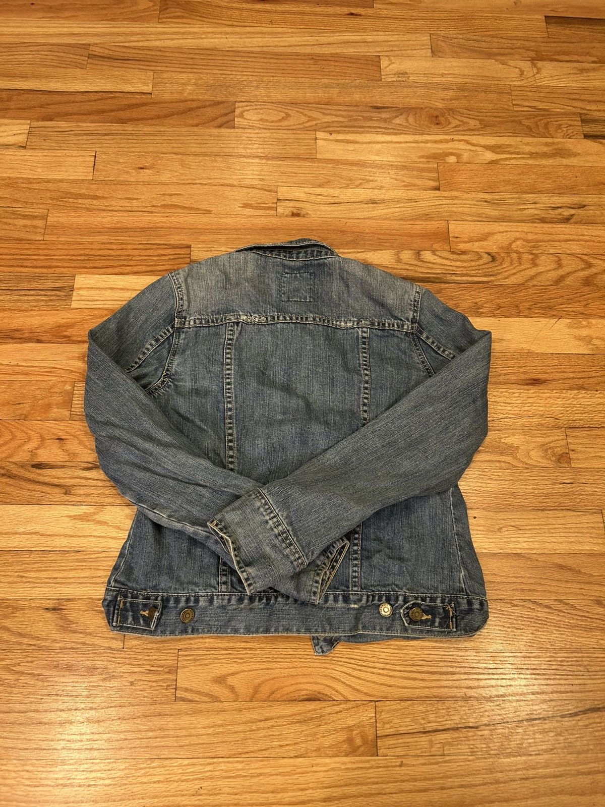 Old Navy Y2K blue women’s Jean blue denim jacket Size xs Size XS / US 0-2 / IT 36-38 - 2 Thumbnail