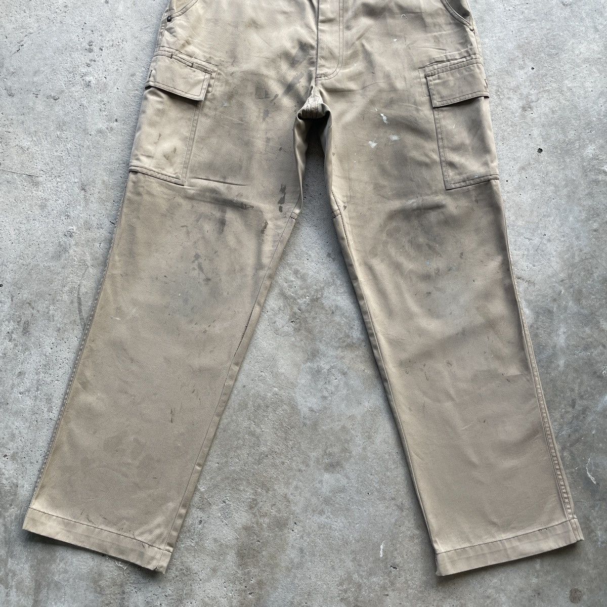Japanese Brand Vintage Japan Dirty/Painter/Faded Workwear Cargo Pants W34 Size US 34 / EU 50 - 6 Thumbnail