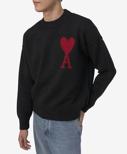 Alexandre Plokhov AMI Paris Red ADC Sweater Size US S / EU 44-46 / 1 - 9 Thumbnail