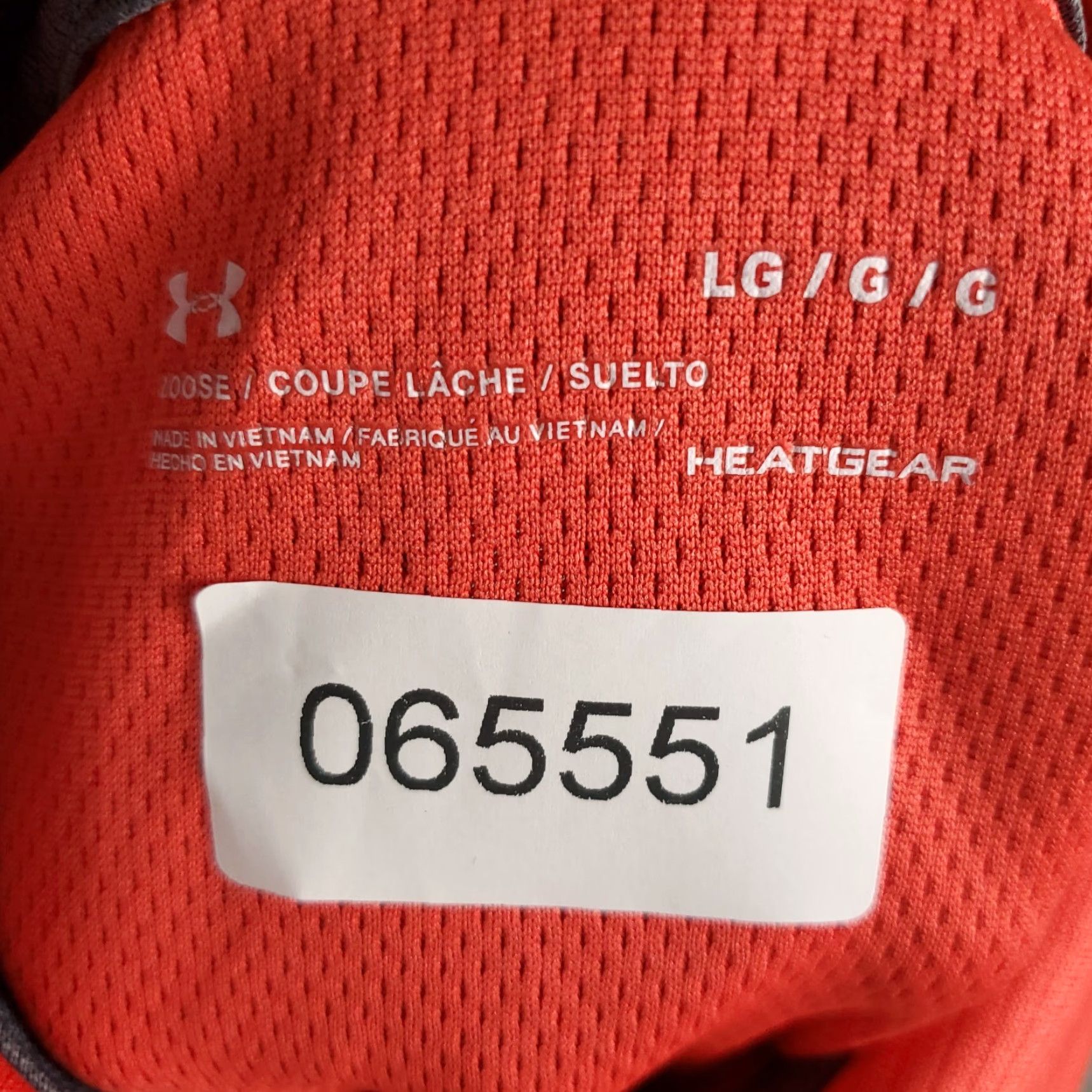 Under Armour Under Armour Polo Shirt Mens Size Large Red/Orange Golf Casual Short Sleeve Size US L / EU 52-54 / 3 - 6 Thumbnail