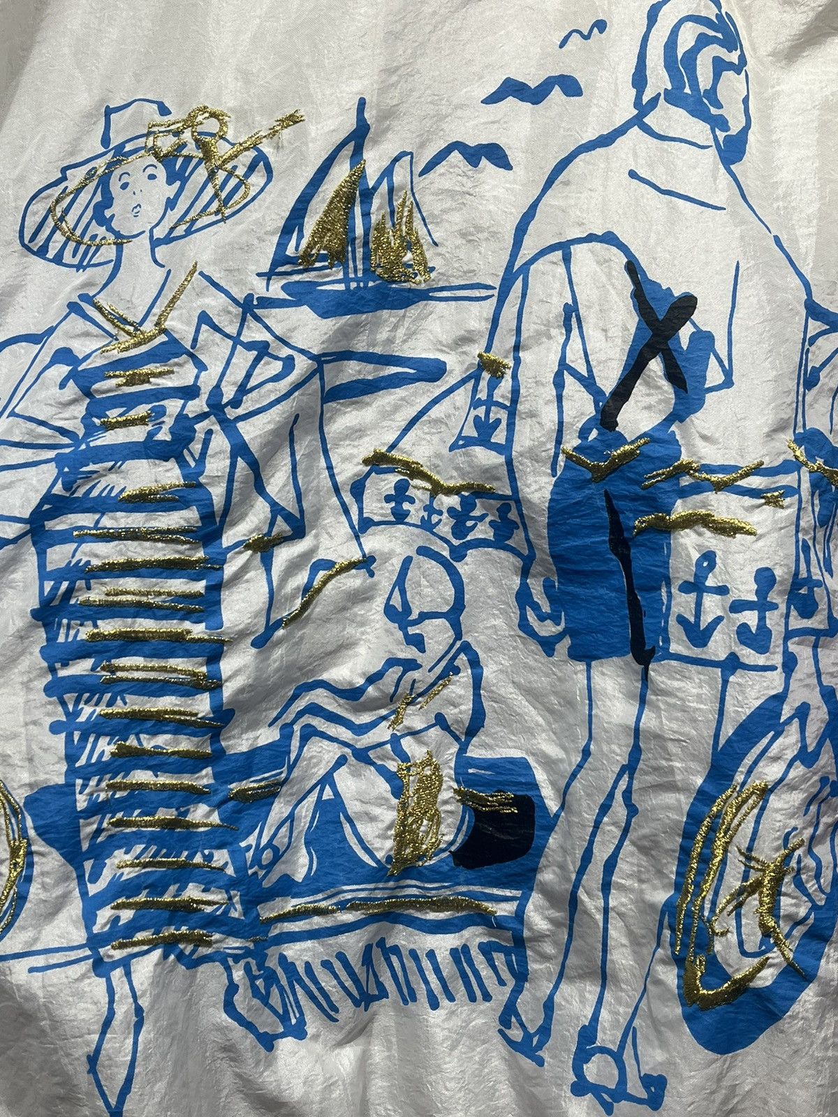 Japanese Brand × Vintage Vintage Japanese souvenir silk windbreaker Size US XL / EU 56 / 4 - 8 Thumbnail