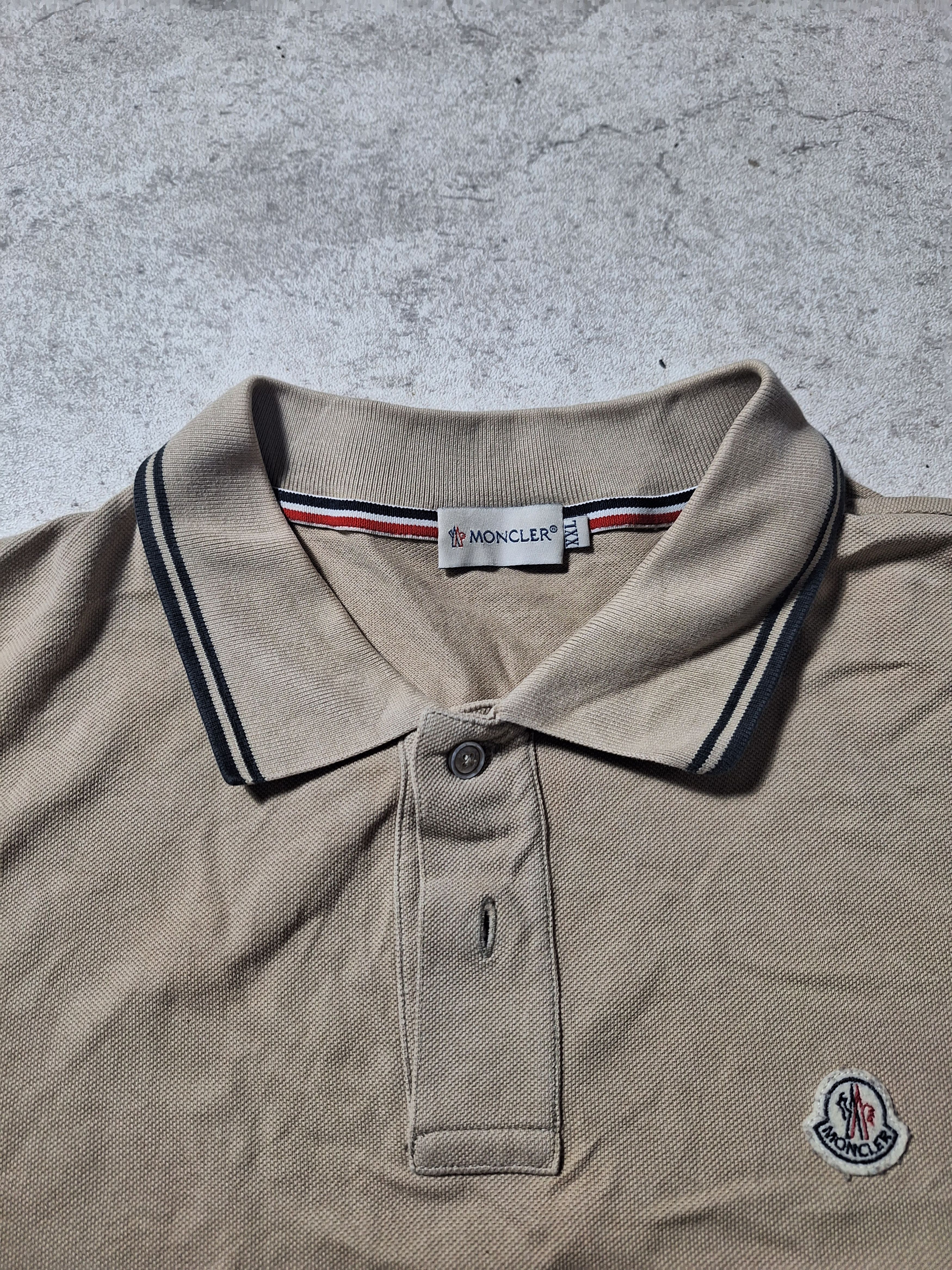 Moncler Maglia Polo Manica Corta Monclear Polo shirt Size US XXL / EU 58 / 5 - 4 Thumbnail
