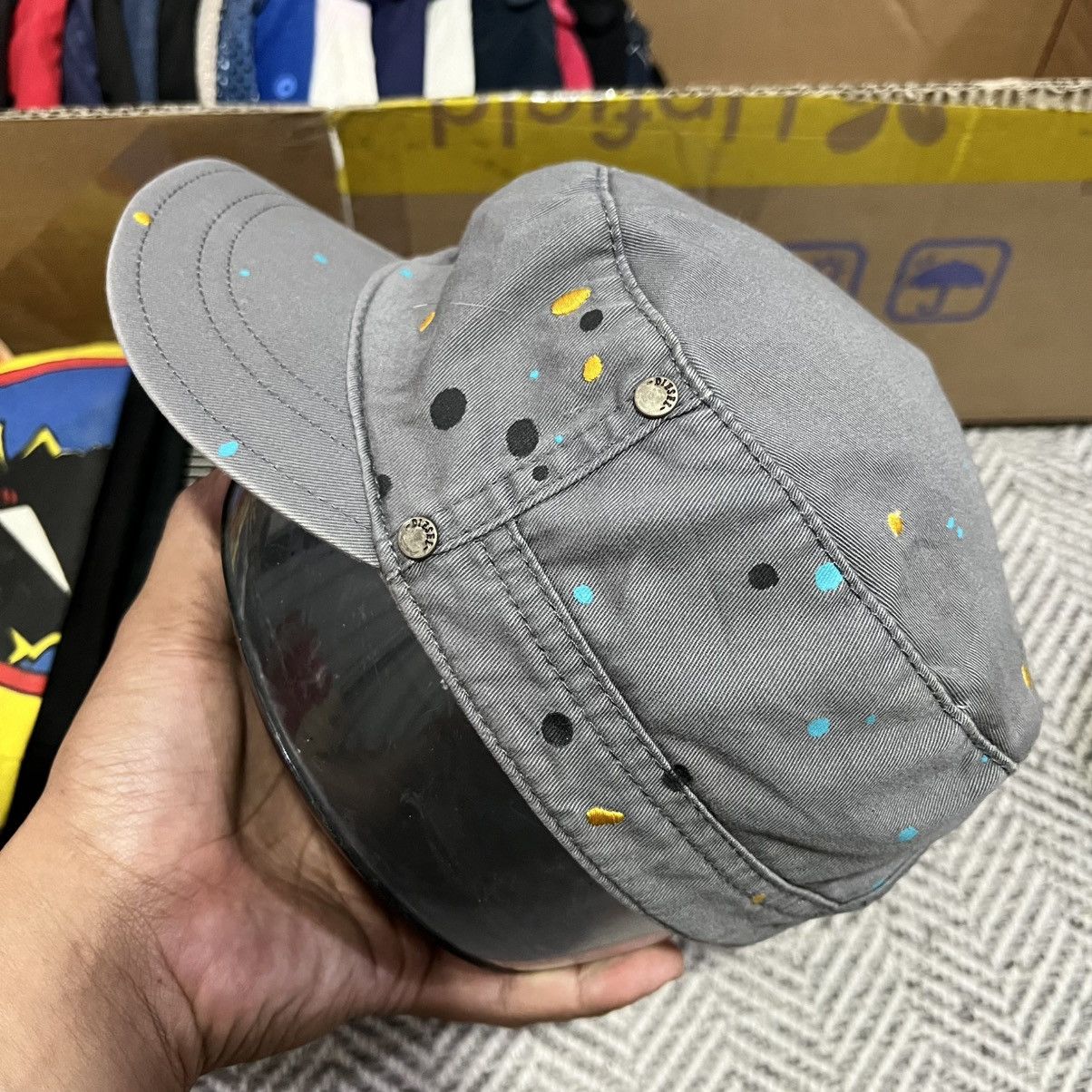 Diesel Diesel paint splatter 🫟 embroidery patrol hat one size Size ONE SIZE - 2 Thumbnail