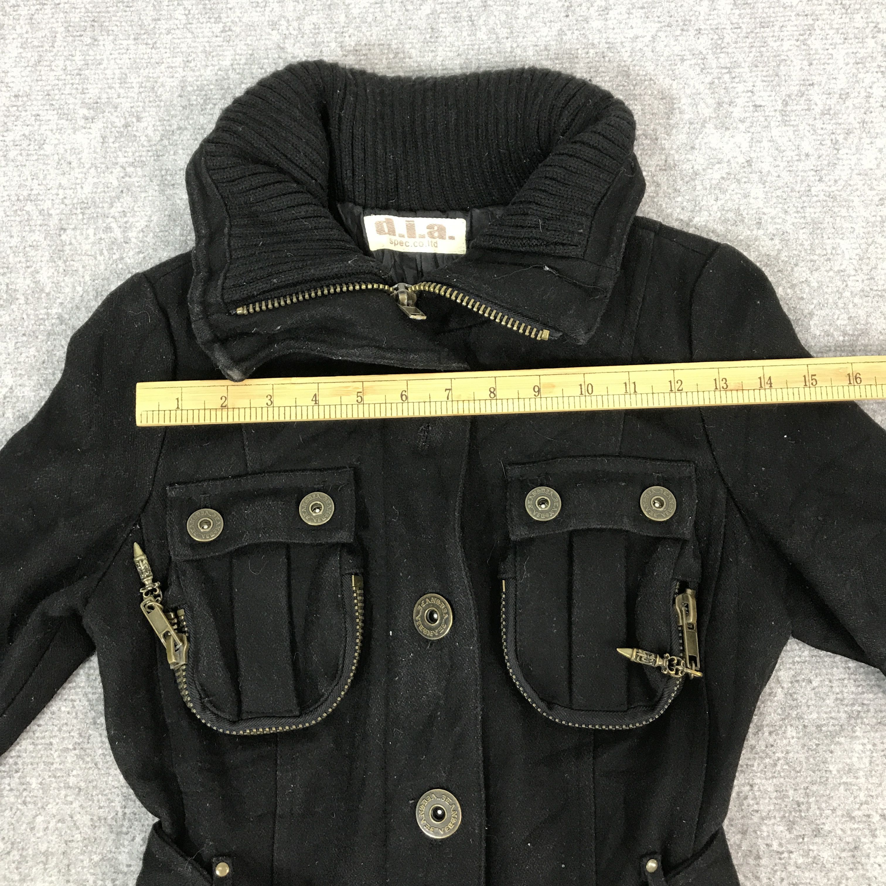 If Six Was Nine d.i.a Japan Wool jacket gothic punk style Japan Size XS / US 0-2 / IT 36-38 - 5 Thumbnail