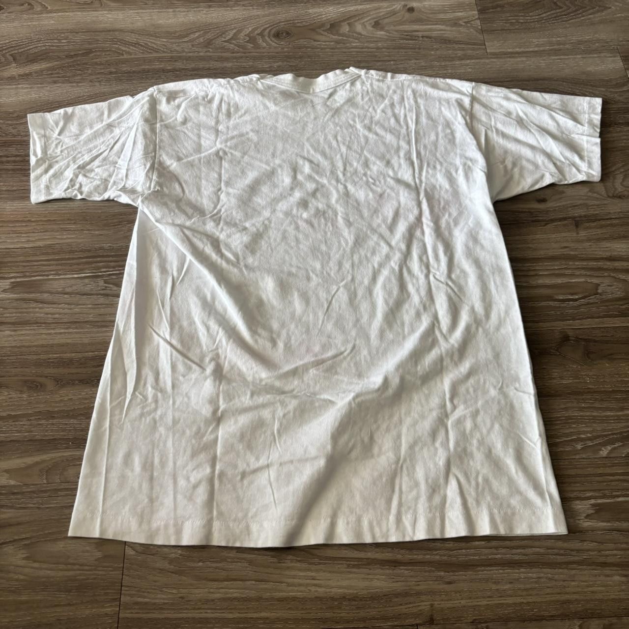 Vintage Crazy Vintage 90s White “Bad Hair Day” Fun Graphic Tee! Size XL Size US XL / EU 56 / 4 - 5 Thumbnail