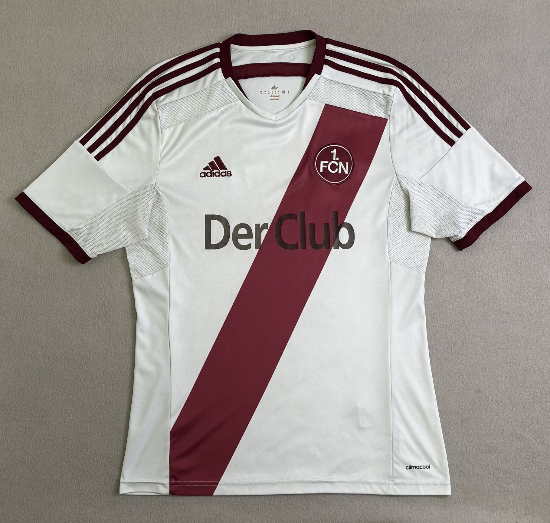 Adidas 1. FC Nurnberg 2014-2015 Adidas Football Jersey Size M Size US M / EU 48-50 / 2 - 5 Thumbnail