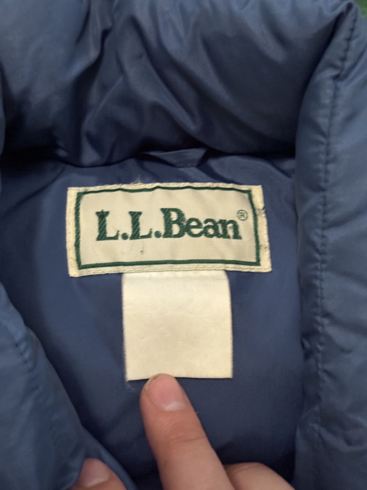 L.L. Bean Vintage 90s LL Bean Down Blue With Packable Puffer Jacket Size US L / EU 52-54 / 3 - 2 Thumbnail