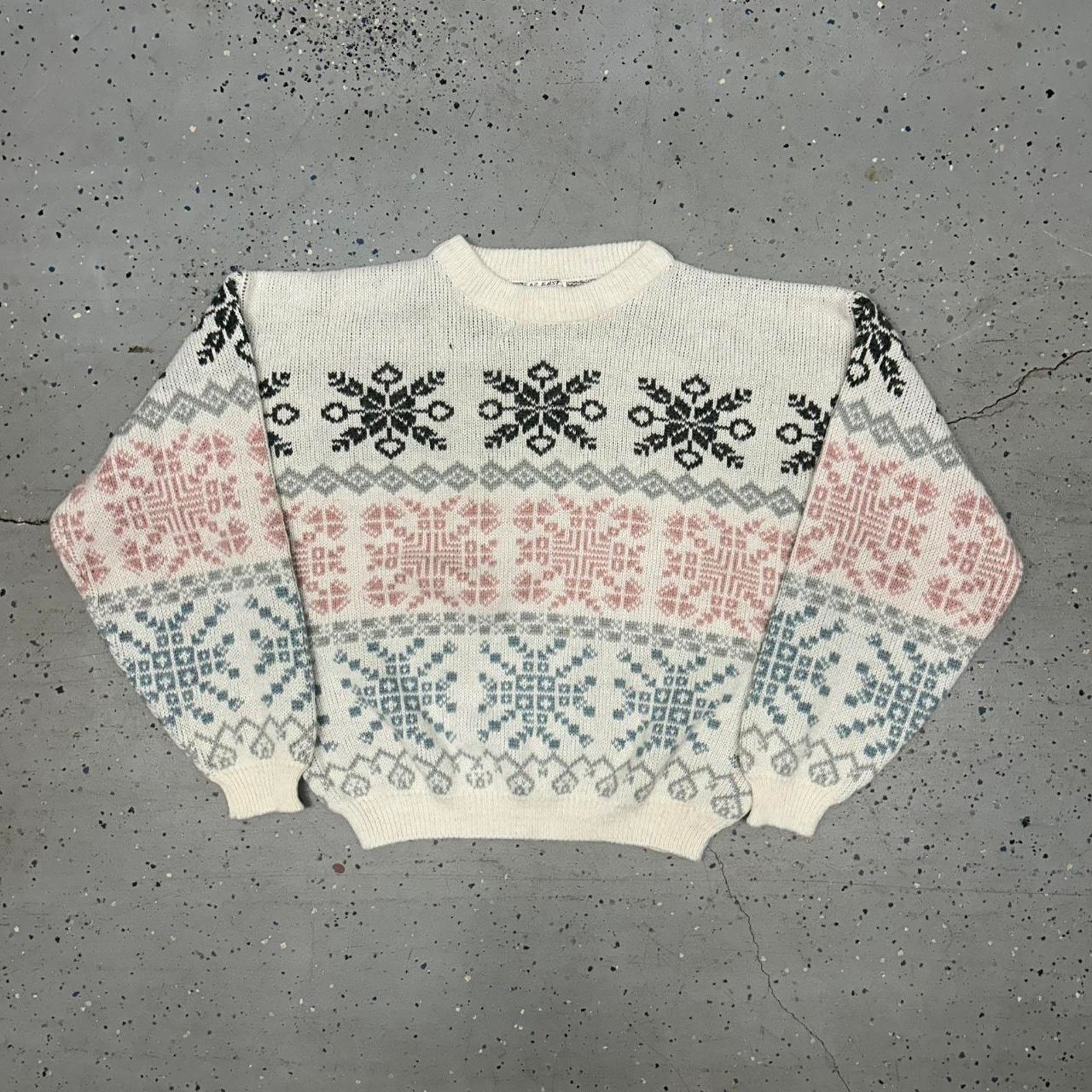 Other 62 East vintage 80s snowflake sweater in sweater Size L / US 10 / IT 46 - 1 Thumbnail