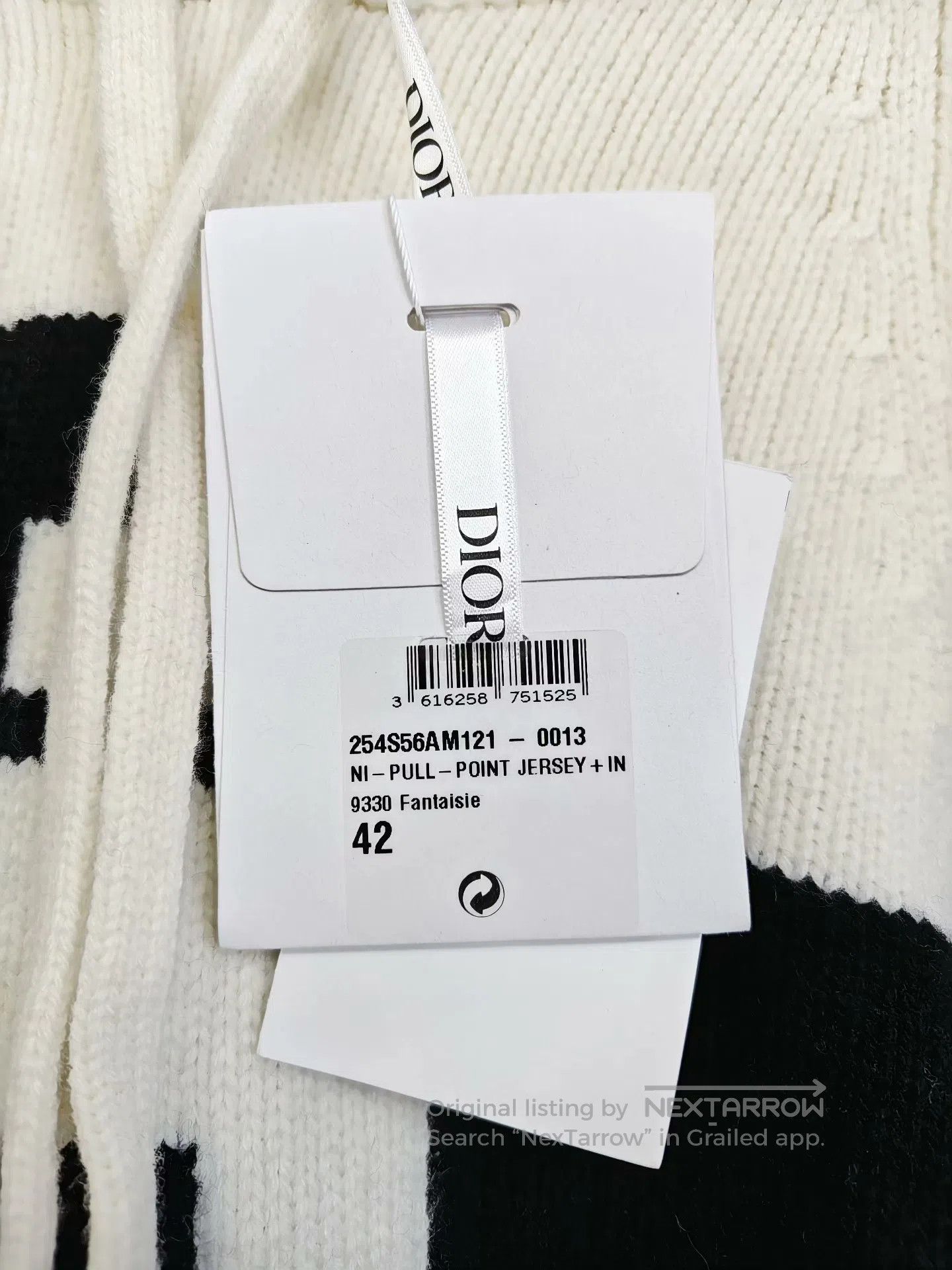 Dior Dior Black and White Color Block Hooded Knit Short Sleeve| Size M / US 6-8 / IT 42-44 - 5 Thumbnail