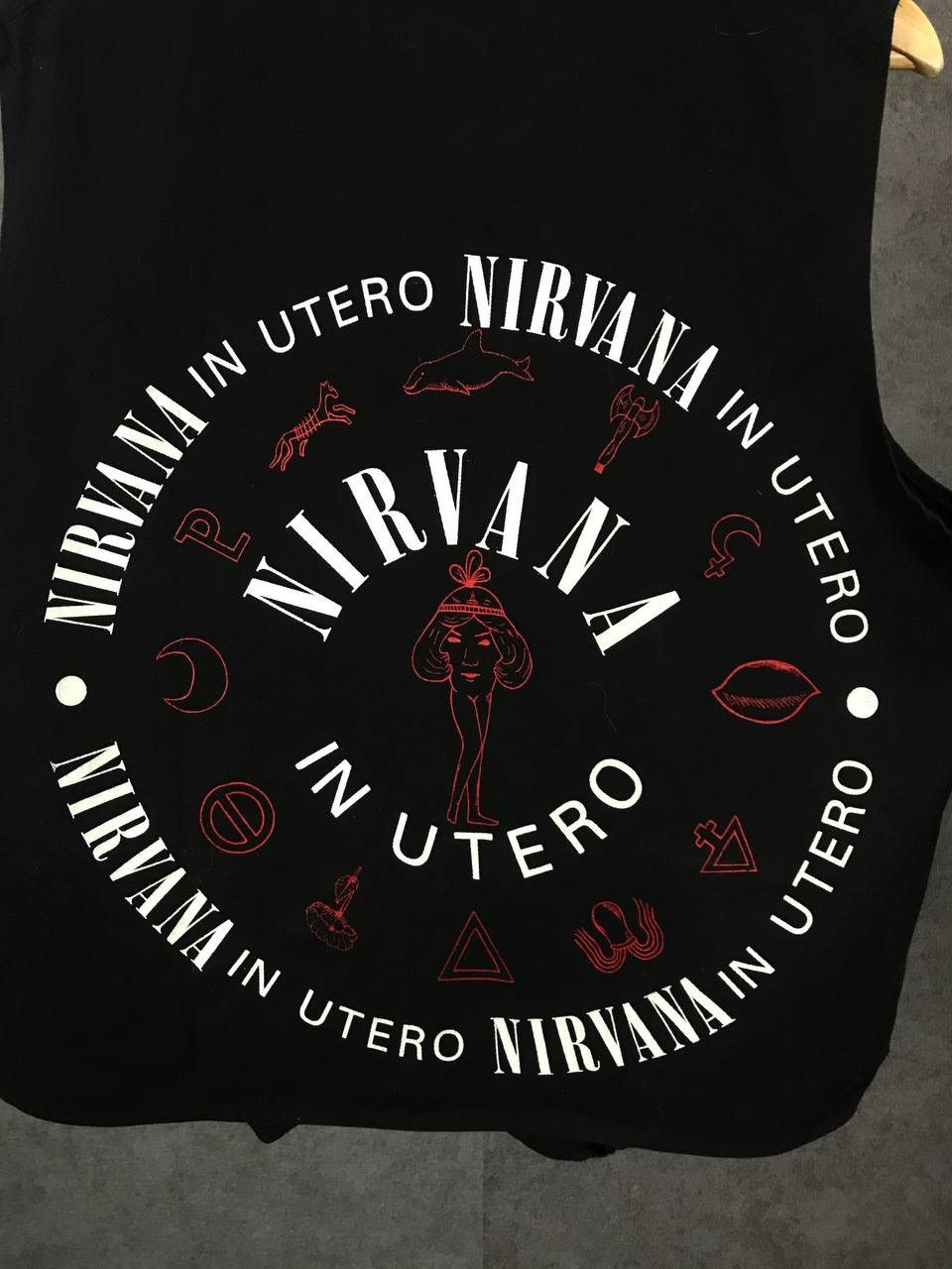 Band Tees Nirvana In Utero vintage vest Size US S / EU 44-46 / 1 - 5 Thumbnail