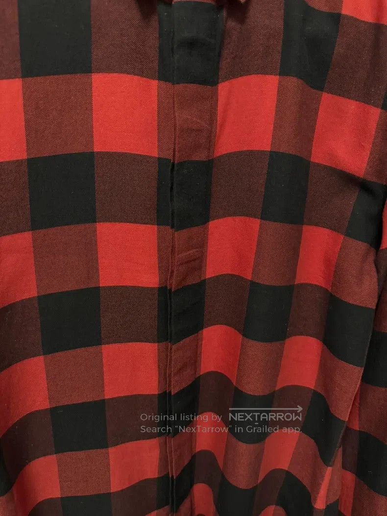 Dior Dior Size39 Dior homme 14fw black and red plaid shirt Size US XXS / EU 40 - 3 Thumbnail