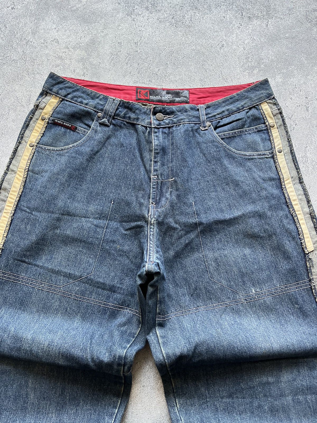 Karl Kani 2000s KARL KANI HERITAGE TWENTY THREE BAGGY PANTS Size US 36 / EU 52 - 6 Thumbnail