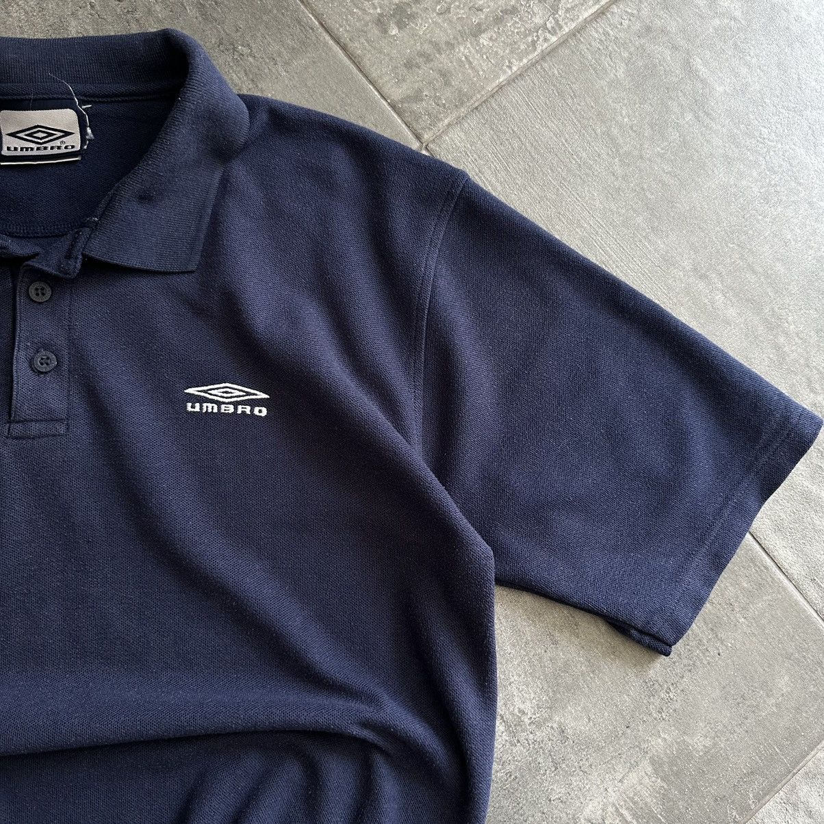 Umbro × Vintage Vintage Umbro Polo T-shirts Basic Fit Y2K Small Logo 00s Size US XL / EU 56 / 4 - 3 Thumbnail