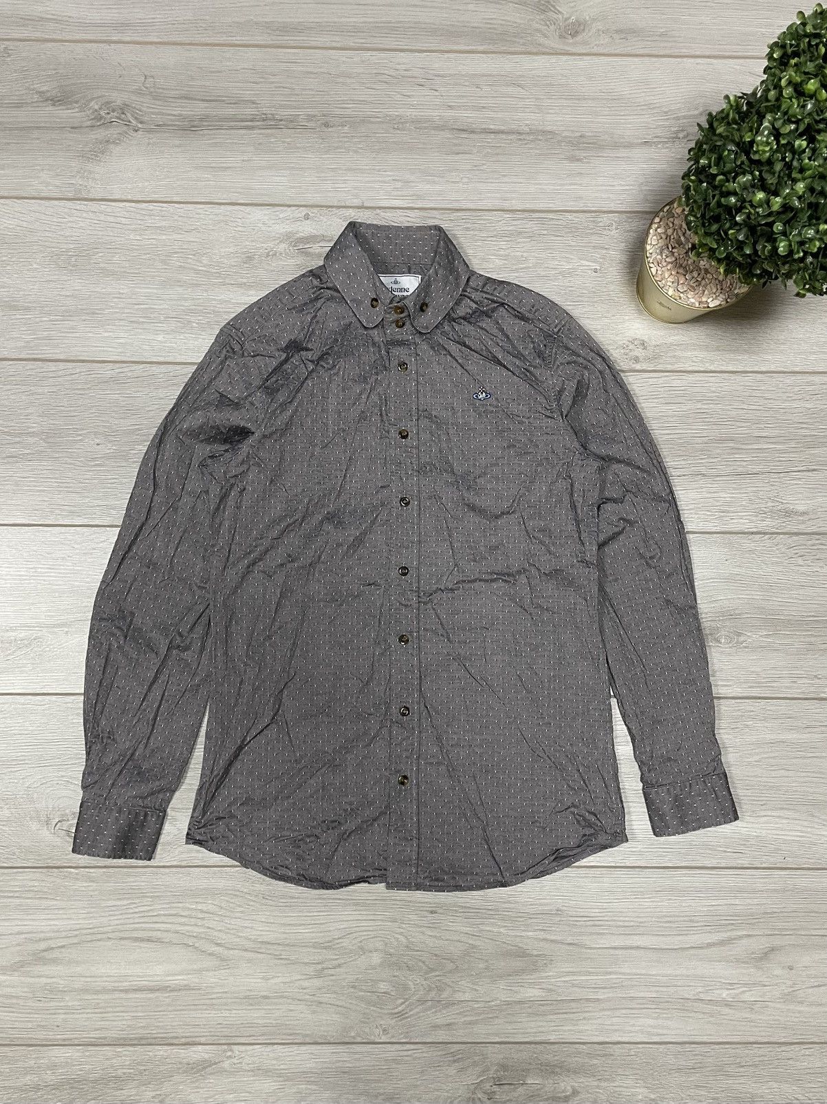 Vivienne Westwood Vivienne Westwood shirt buttons dot vintage orb Size US M / EU 48-50 / 2 - 2 Thumbnail
