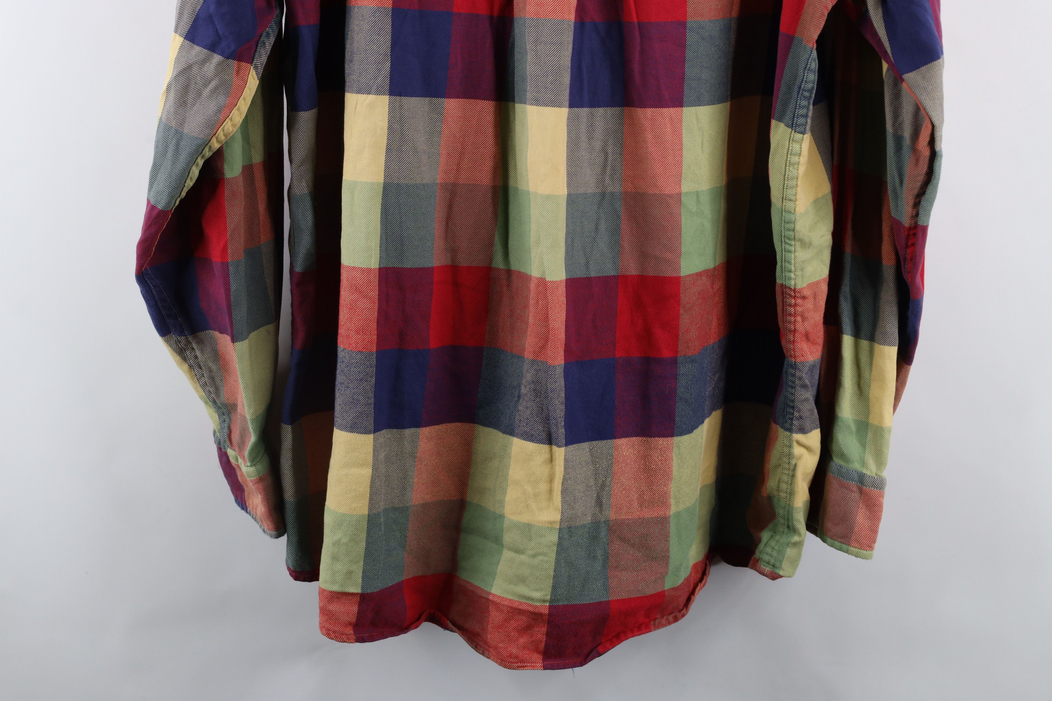 Orvis × Vintage Vintage 90s Orvis Checkered Flannel Button Down Shirt Size US L / EU 52-54 / 3 - 13 Thumbnail
