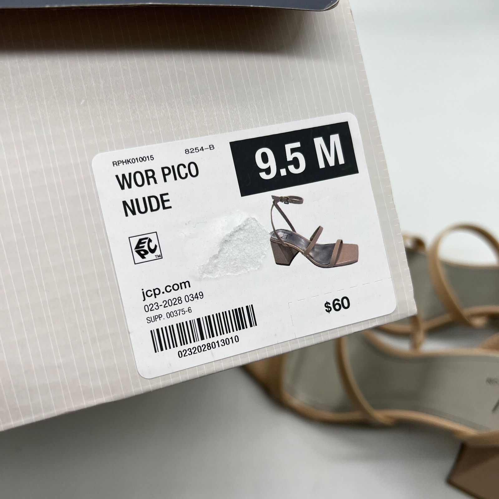 Other Worthington Womens Pico Heeled Sandals Nude Color Size 9.5M Size US 9.5 / IT 39.5 - 11 Thumbnail