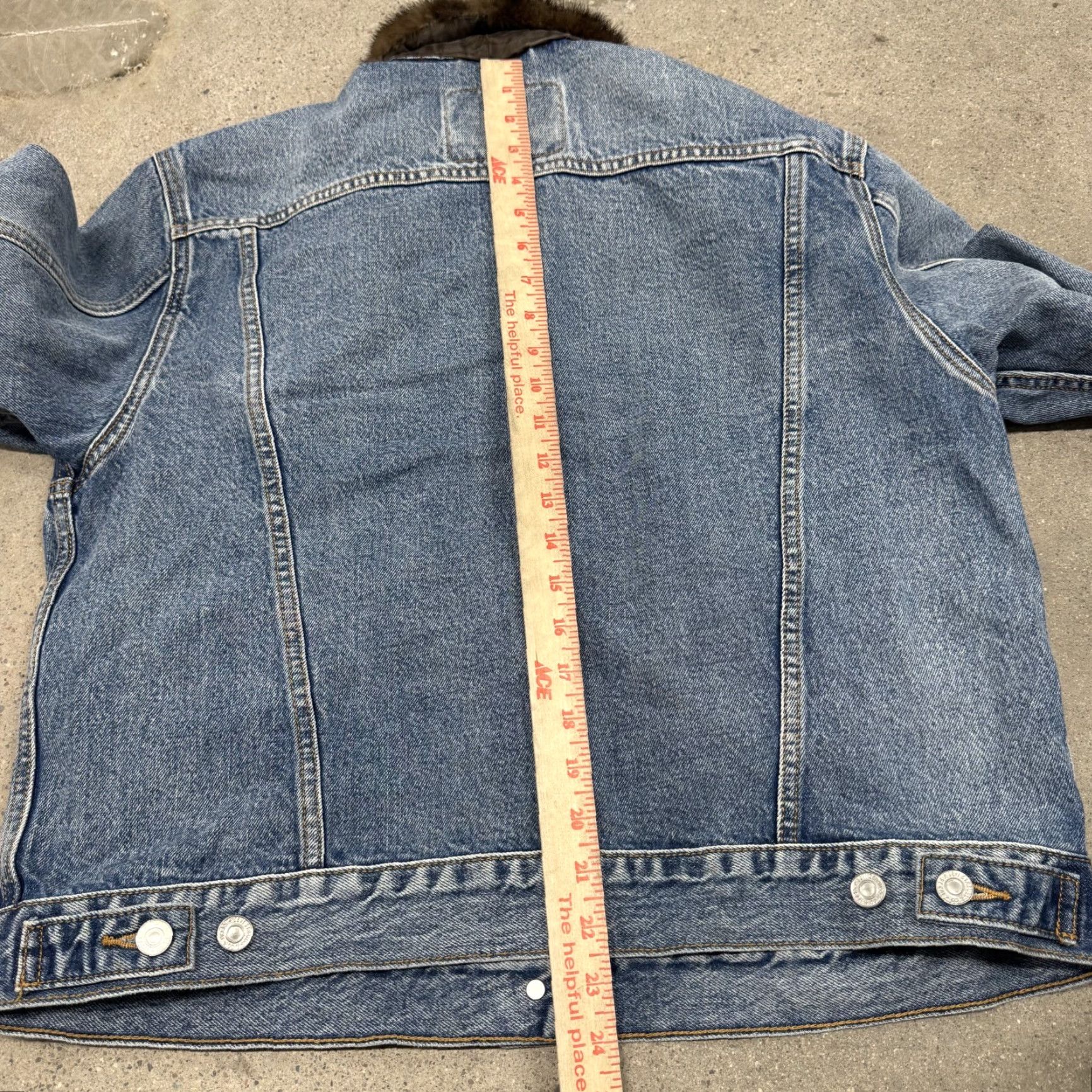 Levi's Levi's Denim Trucker Jacket Womens XL Blue Big E Google Jacquard Collaboration Jacket Size XL / US 12-14 / IT 48-50 - 8 Thumbnail