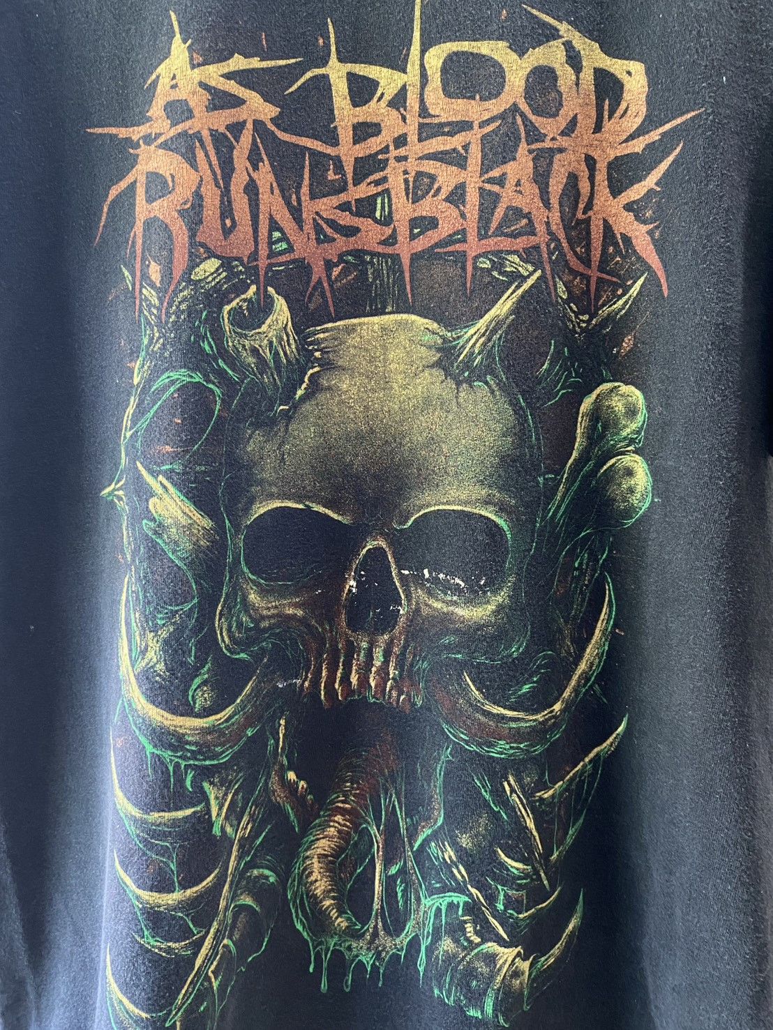 Band Tees Vintage Y2K As Blood Runs Black Band Tee Size US L / EU 52-54 / 3 - 2 Thumbnail