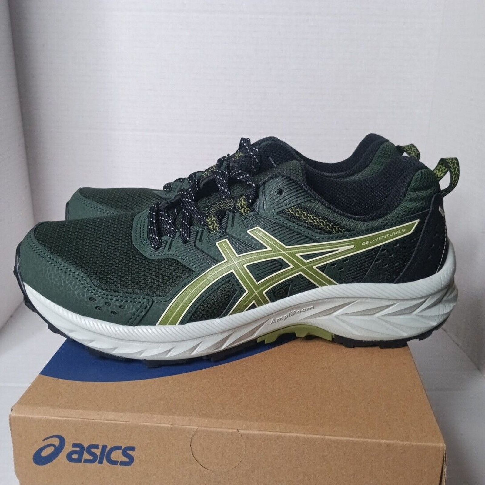 Asics ASICS Gel Venture 9 Trail Running Shoes Men’s Size 8 Green Size US 8 / EU 41 - 5 Thumbnail