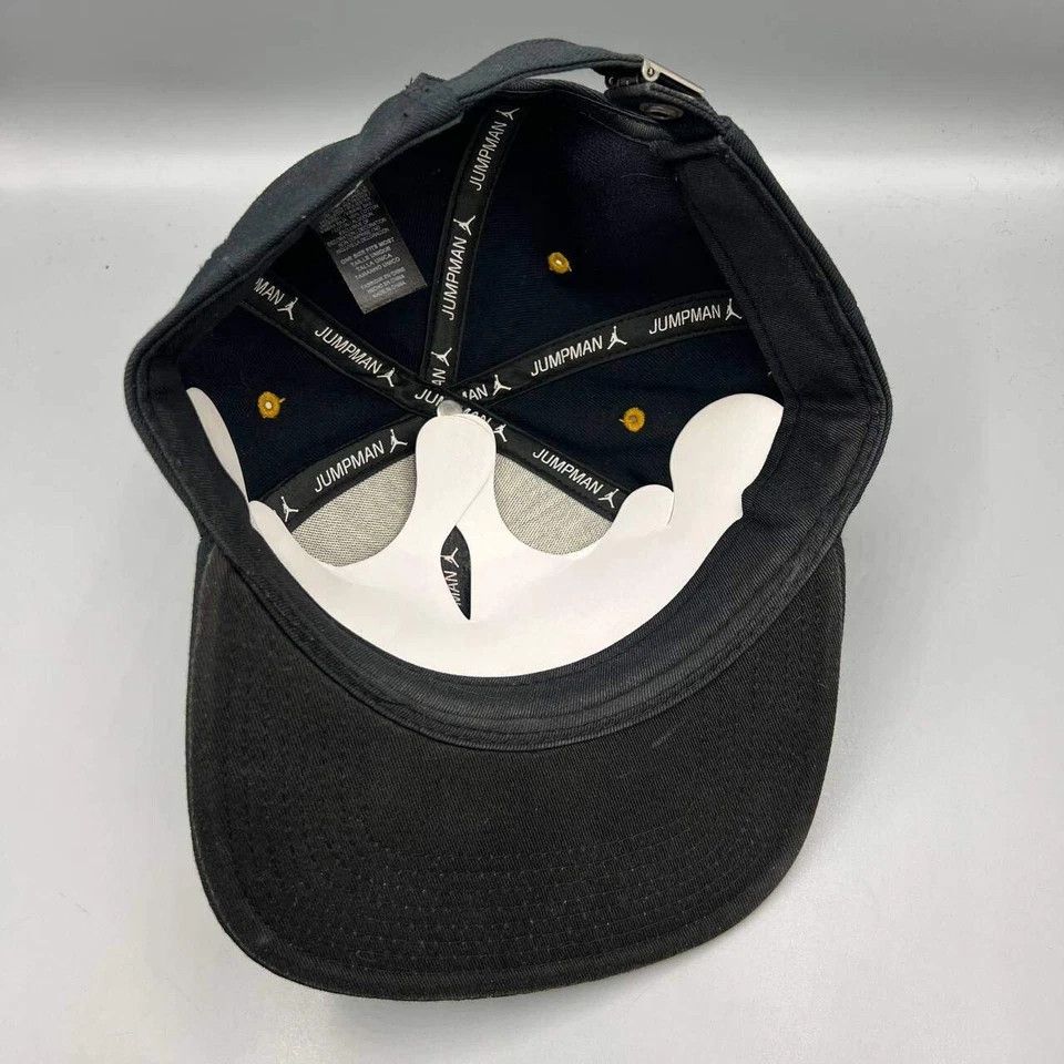 Jordan Brand Air Jordan 23 Hat Men Black Retro Jumpman Strap Back Cap Size ONE SIZE - 2 Thumbnail