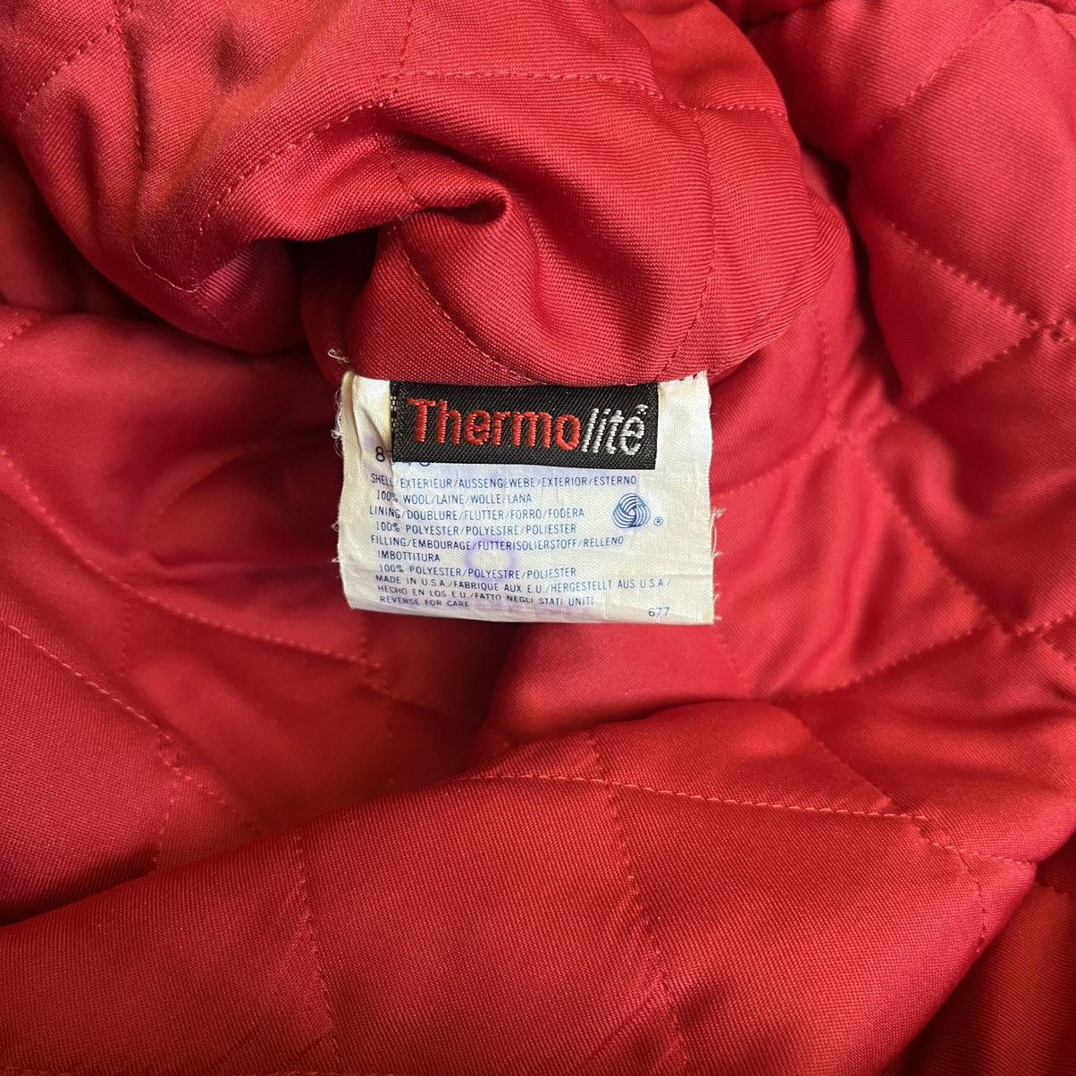 Vintage × Woolrich Woolen Mills Vintage Woolrich Woolen Mills Thermolite Double Breast Coat Size US M / EU 48-50 / 2 - 5 Thumbnail