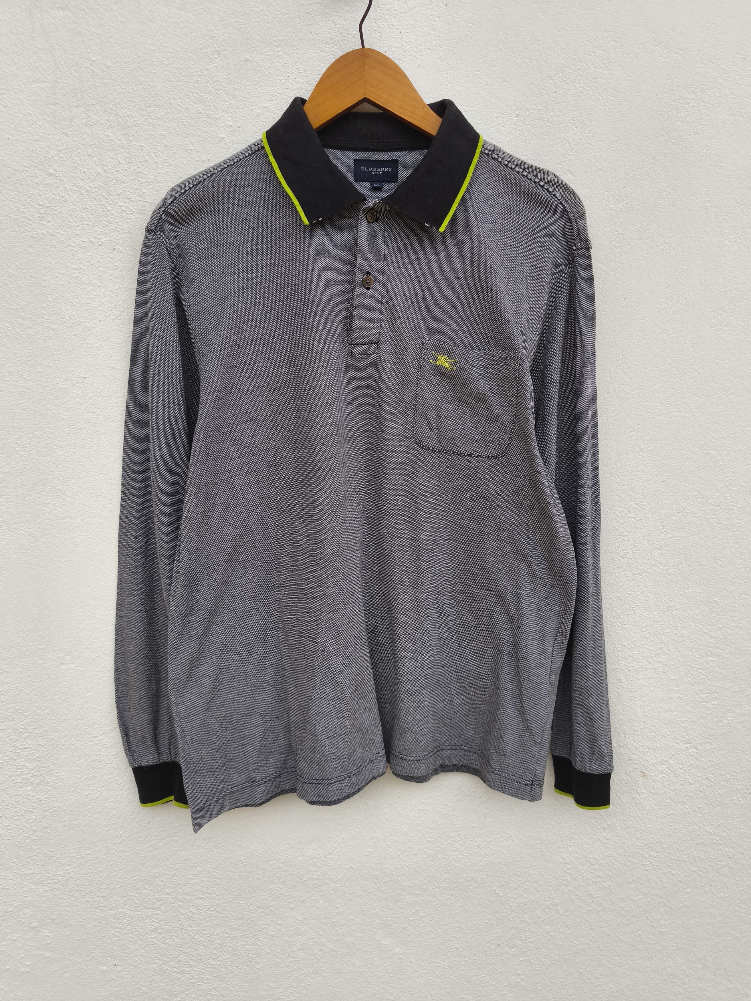 Burberry Burberry polo long sleeve Burberry Golf Size US L / EU 52-54 / 3 - 2 Thumbnail