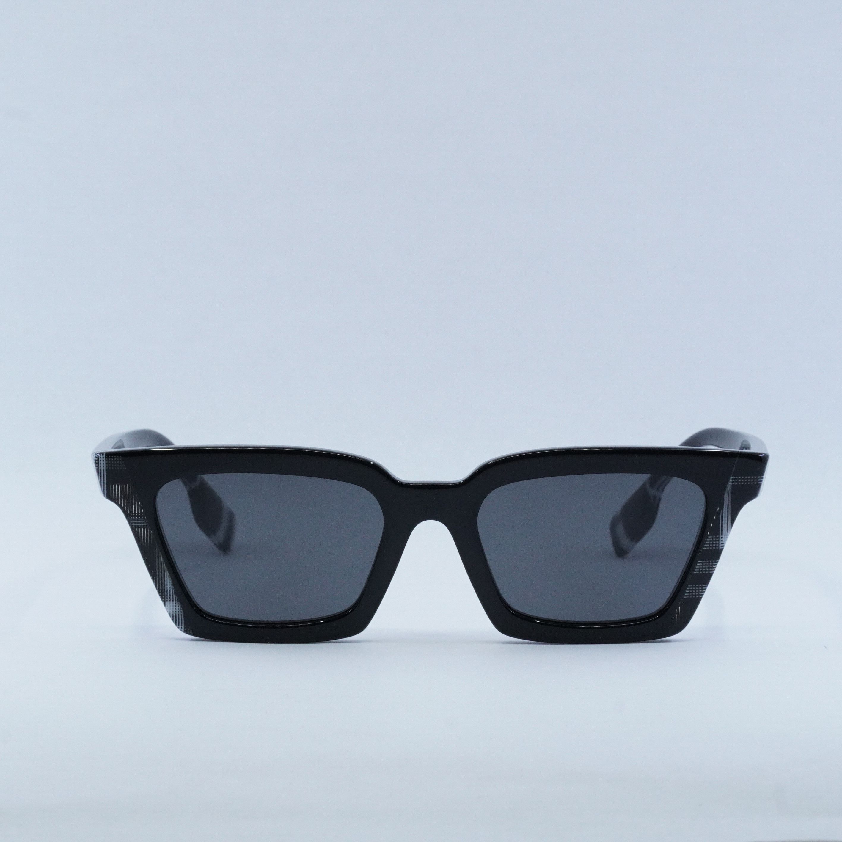 Burberry Burberry BE4392U 405187 Sunglasses Black Square Frame Size ONE SIZE - 6 Thumbnail