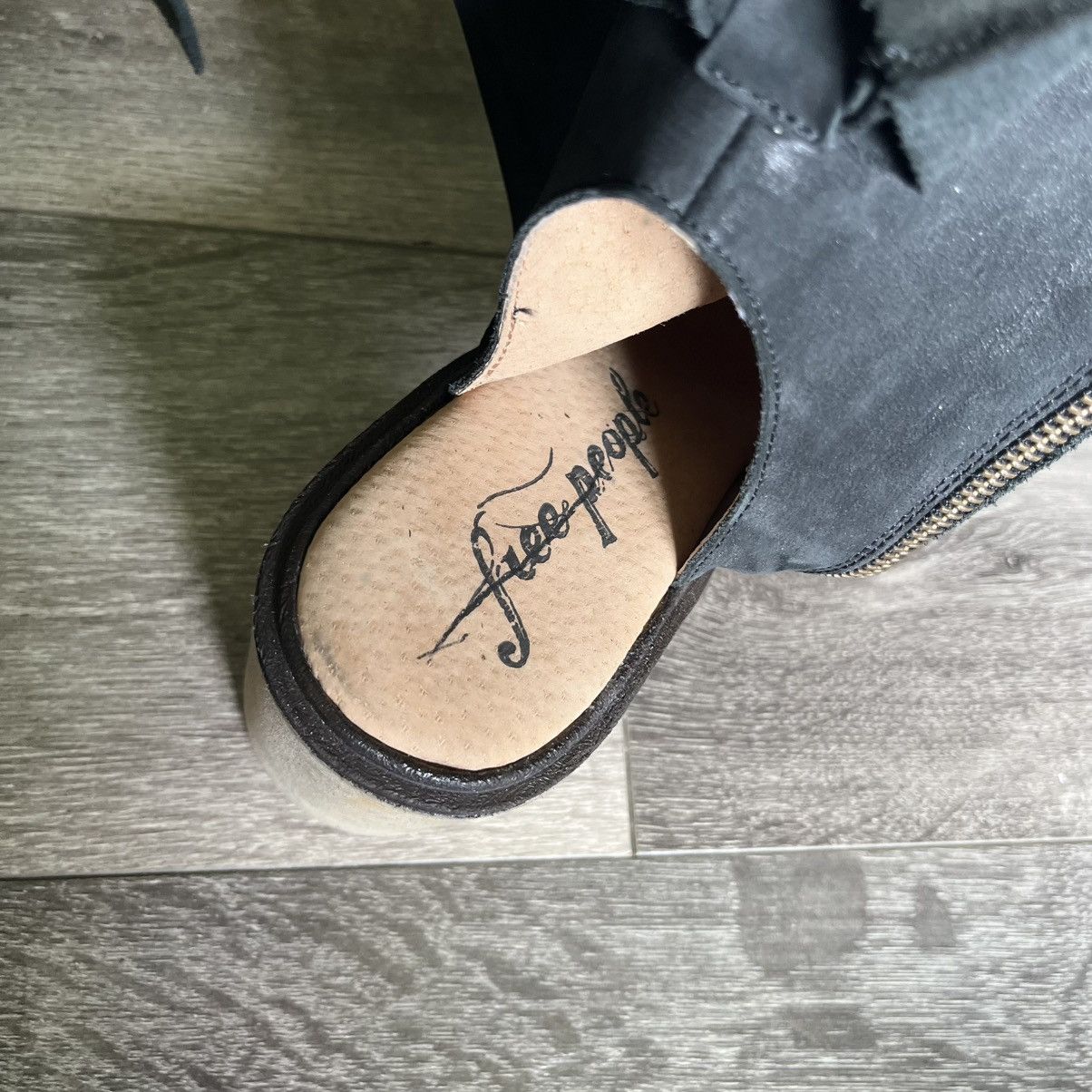 Free People Free People Womens Blake Black Ankle Strap Platform Heels 39 Size US 8 / IT 38 - 9 Thumbnail