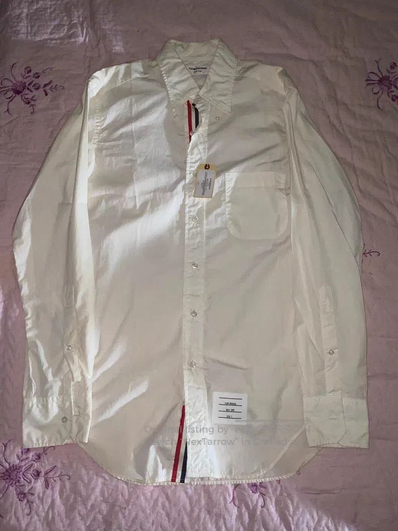 Thom Browne Thom Browne Collar color block shirt Size US M / EU 48-50 / 2 - 1 Thumbnail