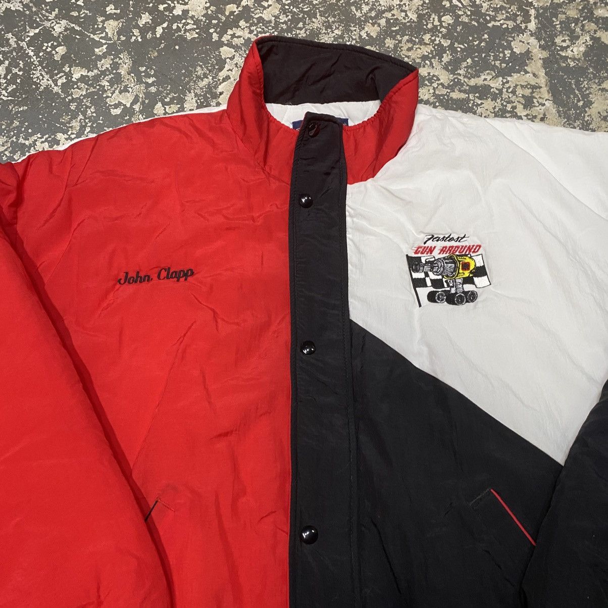 NASCAR × Vintage Vintage Fastest Gun Around Swingster Bomber Nascar Racing Ja Size US XL / EU 56 / 4 - 5 Thumbnail