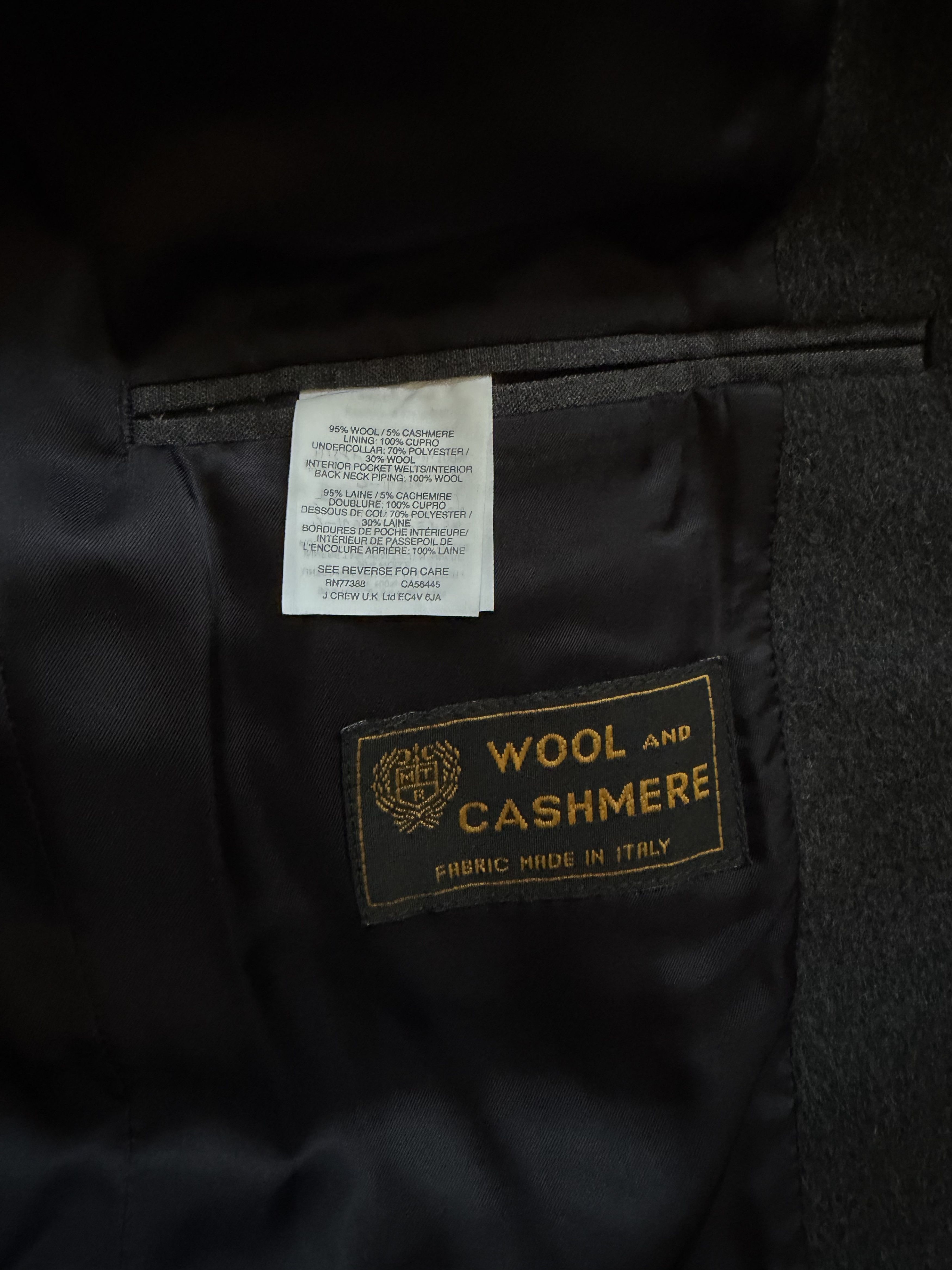 J.Crew J.Crew Ludlow topcoat in Italian wool-cashmere Size US S / EU 44-46 / 1 - 4 Thumbnail