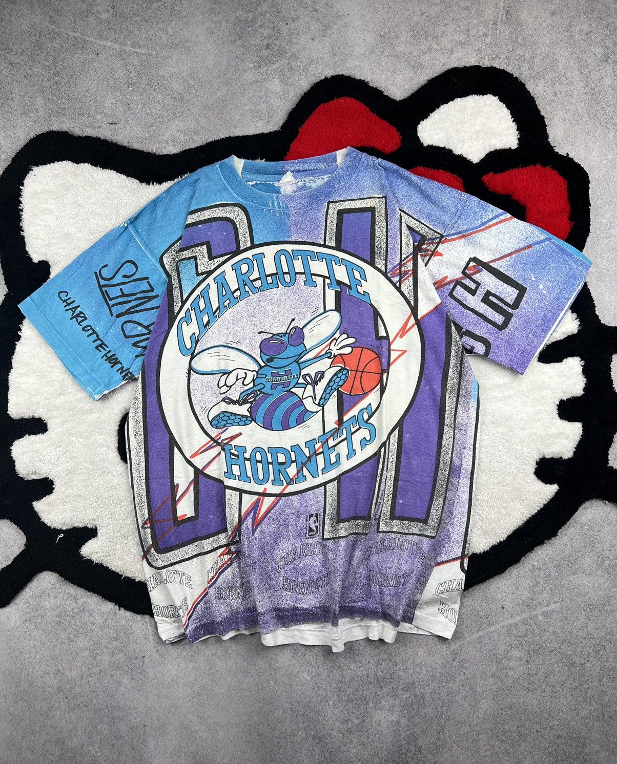 NBA Charlotte Hornets 90s Vintage Magic Johnson Y2K Tee