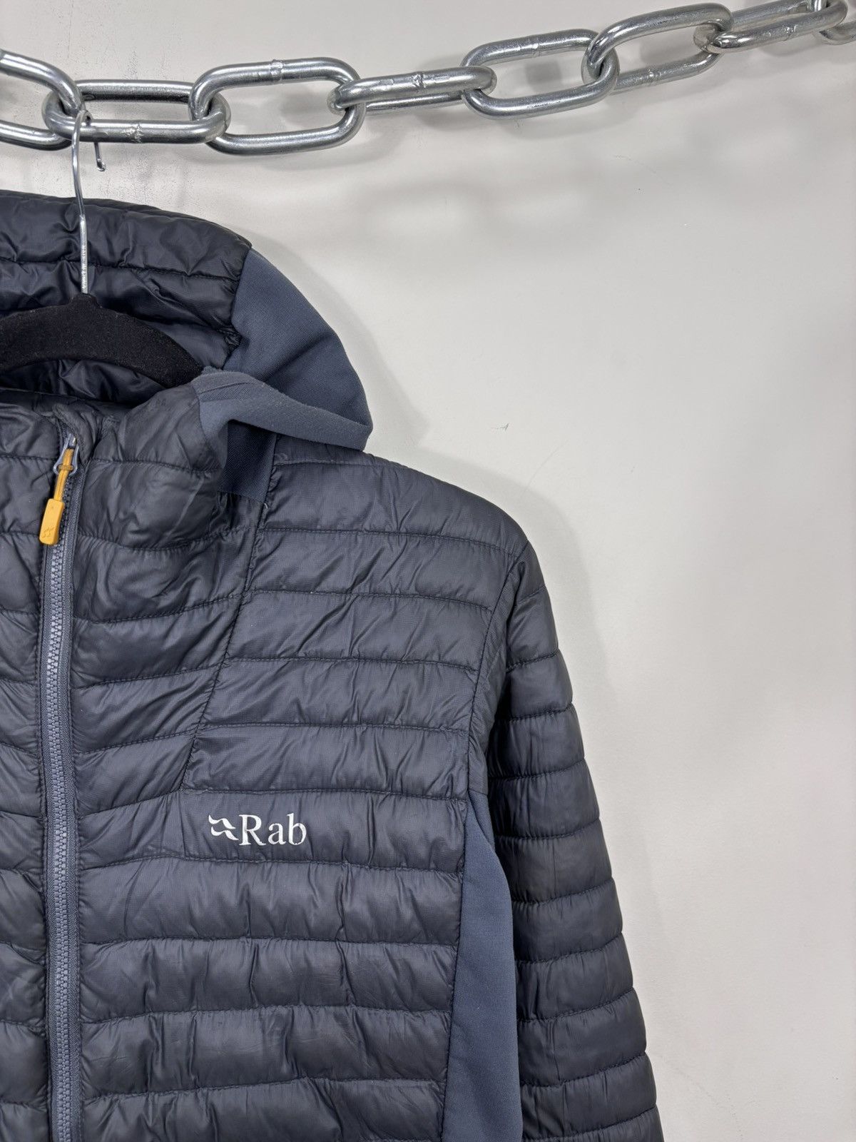 Rab Rab Cirrus Flex Hoody Puffer Jacket Men’s Grey Lightweight Size US S / EU 44-46 / 1 - 6 Thumbnail