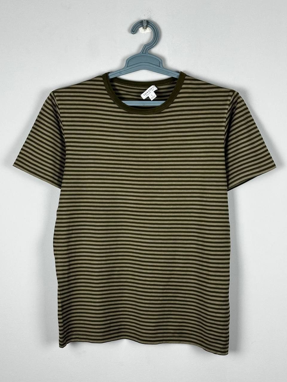 Sunspel Sunspel Striped Cotton Casual T-Shirt Size US S / EU 44-46 / 1 - 1 Thumbnail