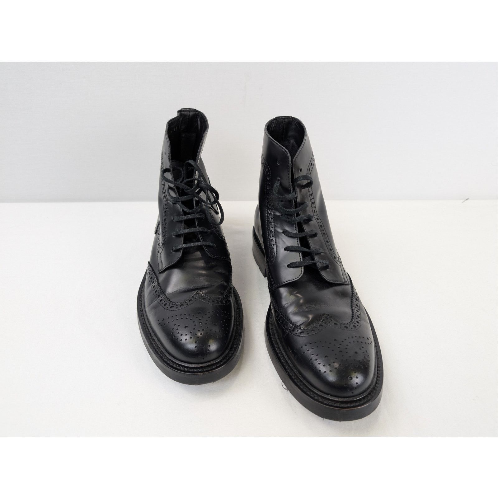 Saint Laurent Paris o1rshd1 CC20 Army 20 Lace-up Boots in black Size US 10 / EU 43 - 6 Thumbnail