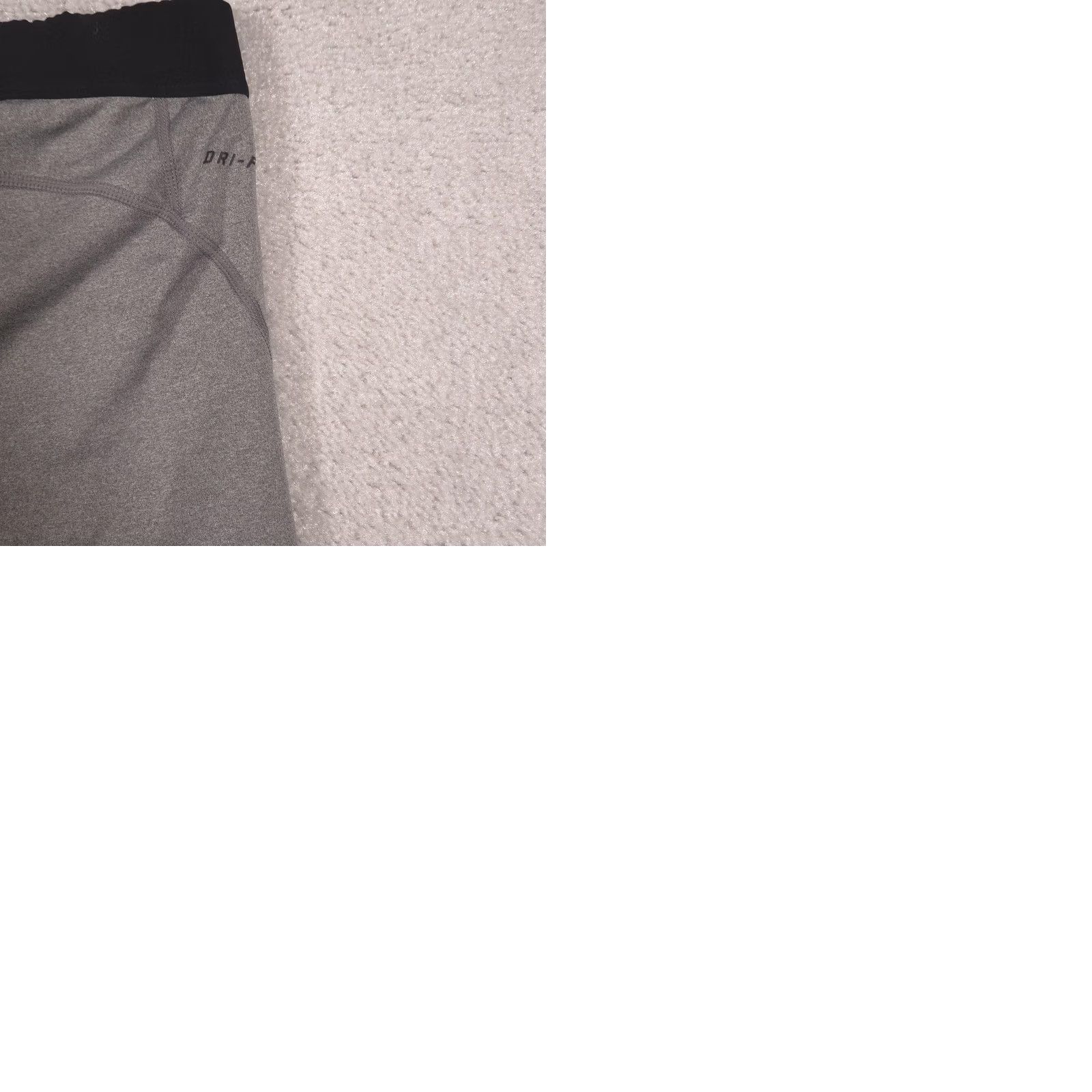 Nike Nike Pro Compression Shorts Womens Medium Gray Dri-FIT Training Running Size 32" / US 10 / IT 46 - 9 Thumbnail