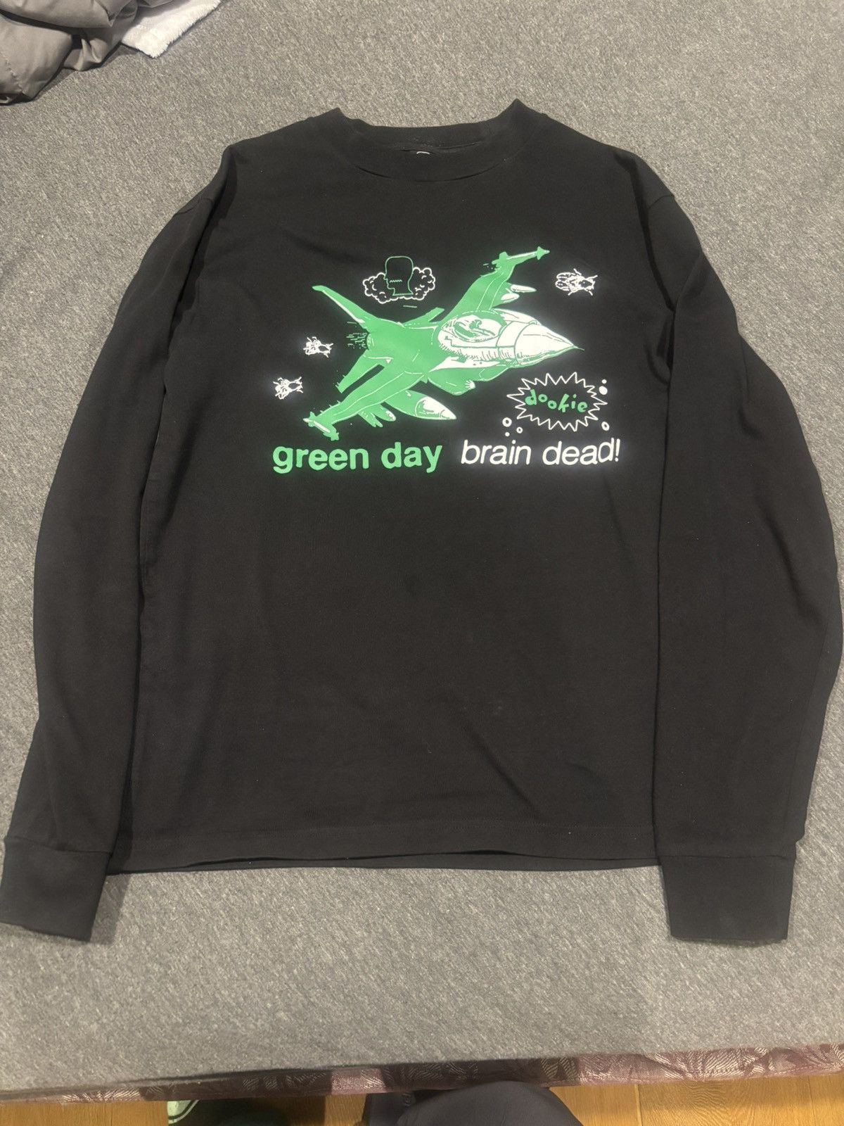 Brain Dead Brain Dead Green Day Longsleeve Size US S / EU 44-46 / 1 - 1 Thumbnail