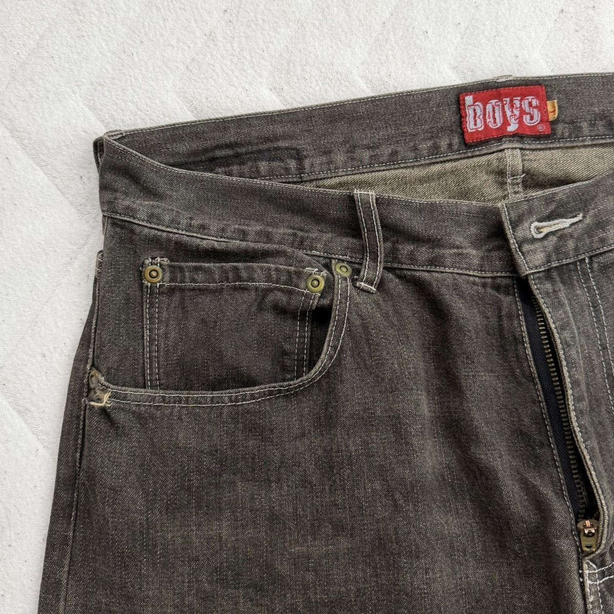 Japanese Brand BA-TSU Distressed Denim Jeans Wash Japanese Paint Splatter Size US 32 / EU 48 - 5 Thumbnail