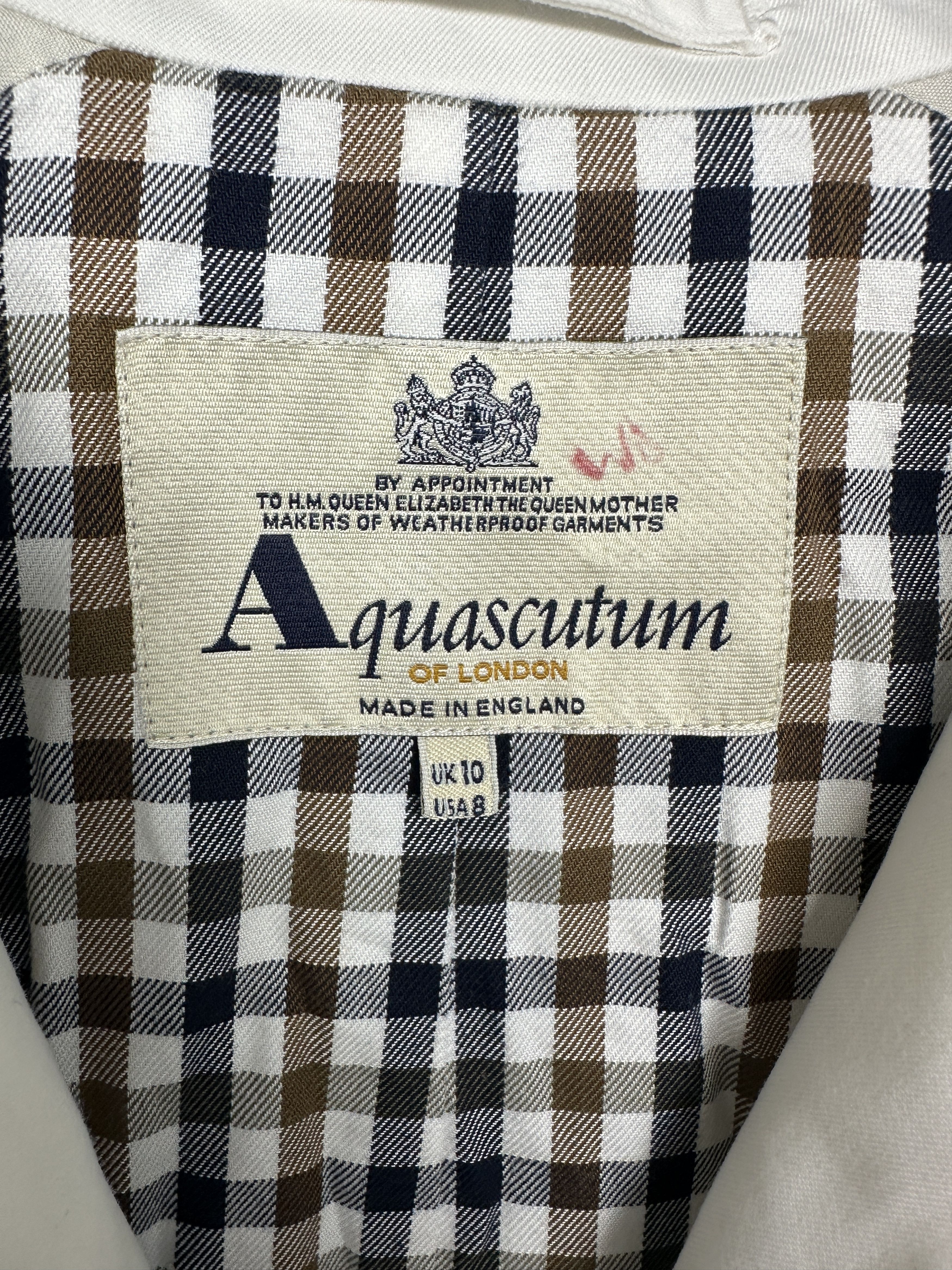Aquascutum Aquascutum Womens Trench Coat Jacket Size M / US 6-8 / IT 42-44 - 4 Thumbnail