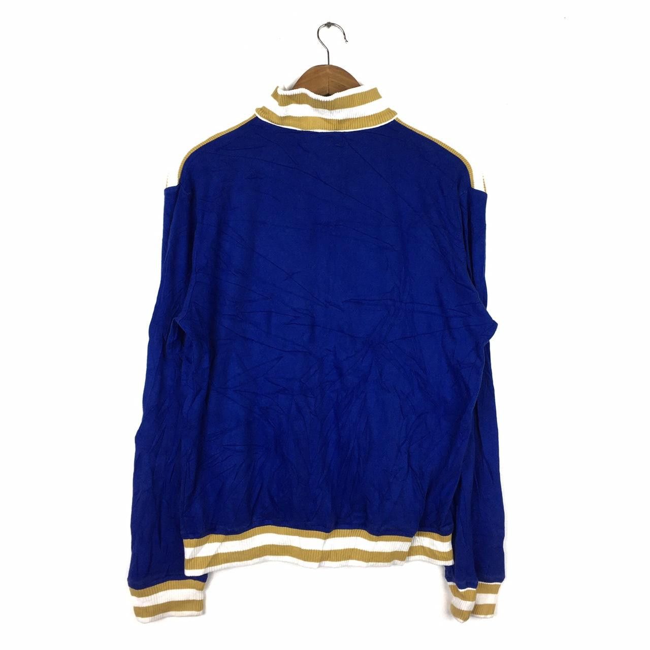 Vintage Vtg CHE 2 MEN New York Striped Sweater Windbreaker Size US L / EU 52-54 / 3 - 4 Thumbnail
