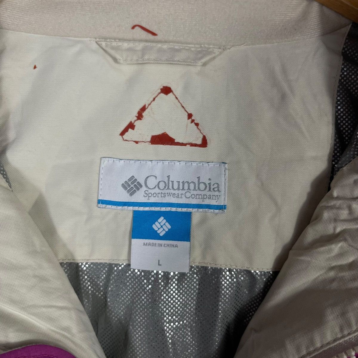 Columbia Vintage Columbia Omni-Tech Hooded Outdoor Rain Jacket Size L / US 10 / IT 46 - 3 Thumbnail