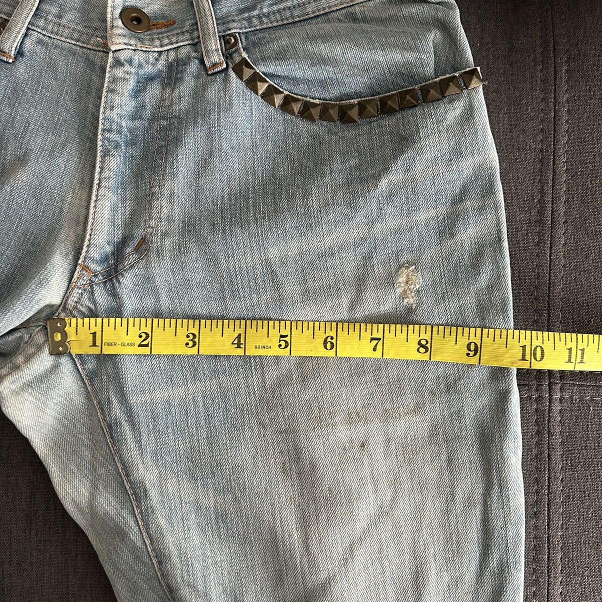 Tete Homme Tete Homme Flared Distressed Jeans Size US 29 - 16 Thumbnail